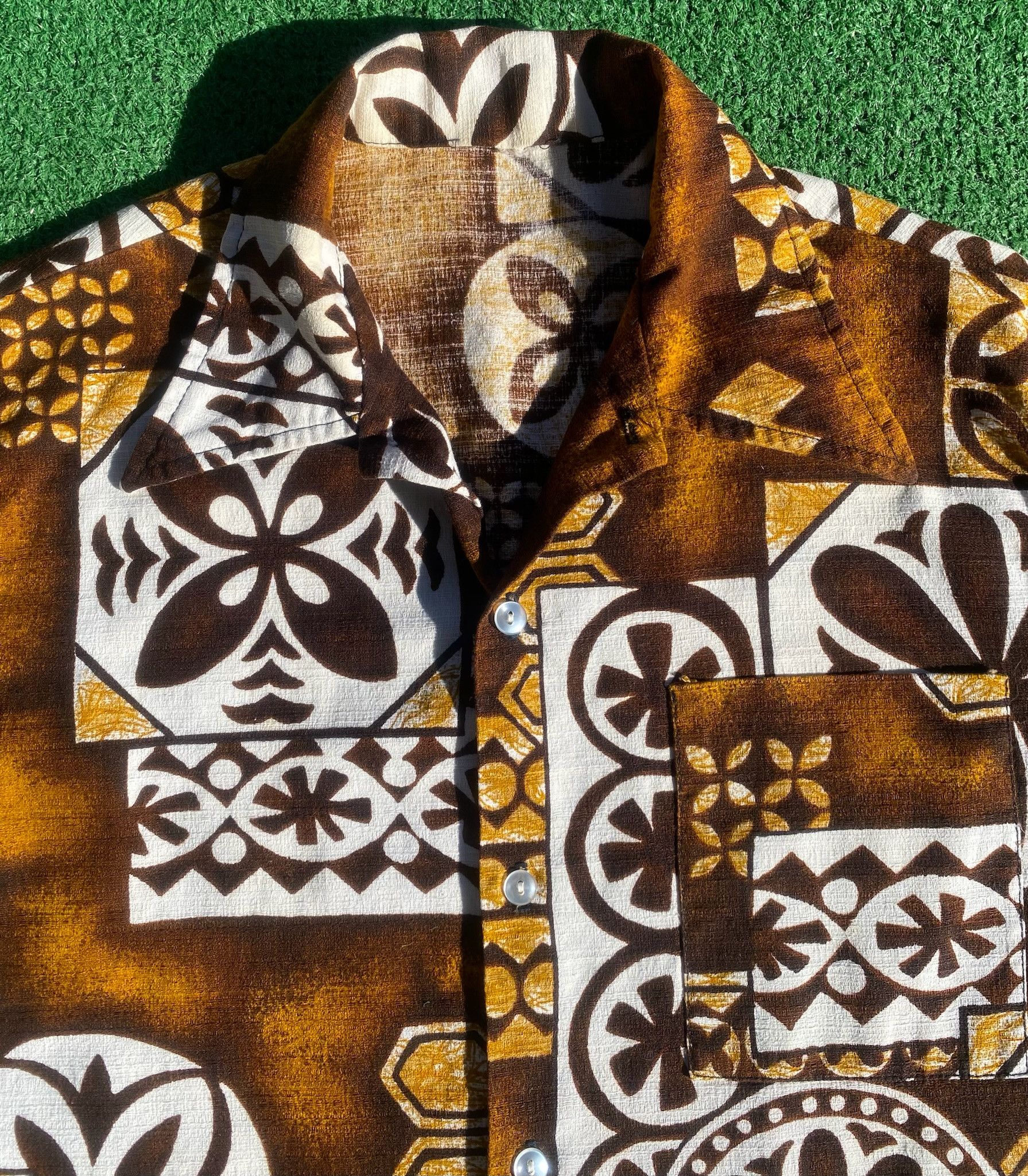 Vintage 70s Hawaiian Floral Pattern Shirt Men’s Size Small Size US S / EU 44-46 / 1 - 2 Thumbnail