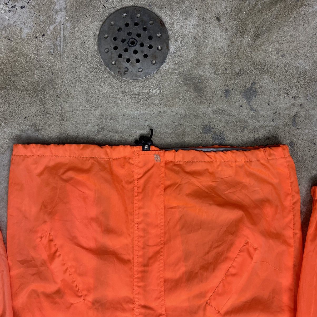Nike 1990s 🍊 NIKE RARE BIG LOGO ARCHIVE NYLON JACKET - № 2049 Size US L / EU 52-54 / 3 - 6 Thumbnail