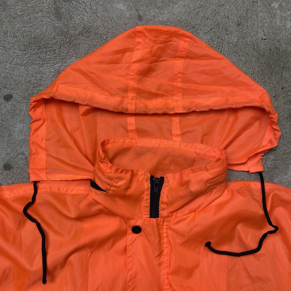 Nike 1990s 🍊 NIKE RARE BIG LOGO ARCHIVE NYLON JACKET - № 2049 Size US L / EU 52-54 / 3 - 5 Thumbnail