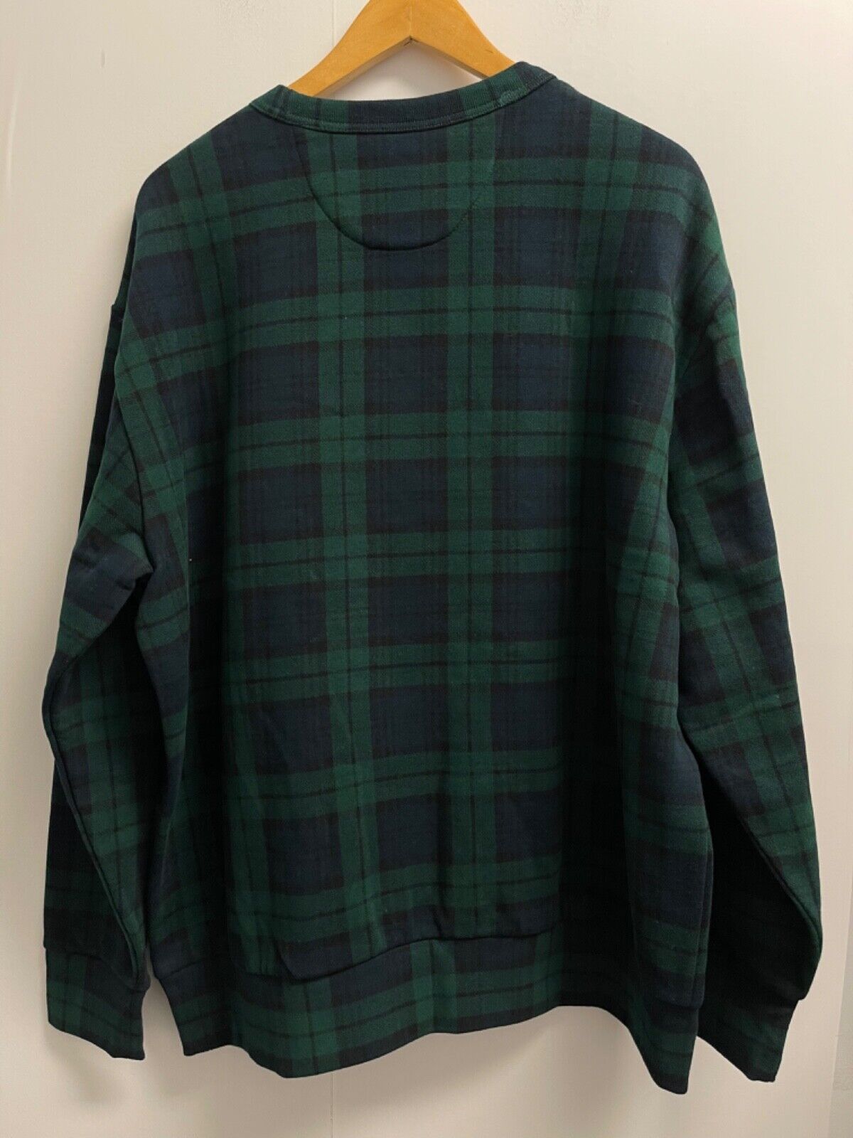 Polo Ralph Lauren Polo Ralph Lauren Men's Plaid Crest Sweatshirt Green XXL Size US XXL / EU 58 / 5 - 9 Thumbnail