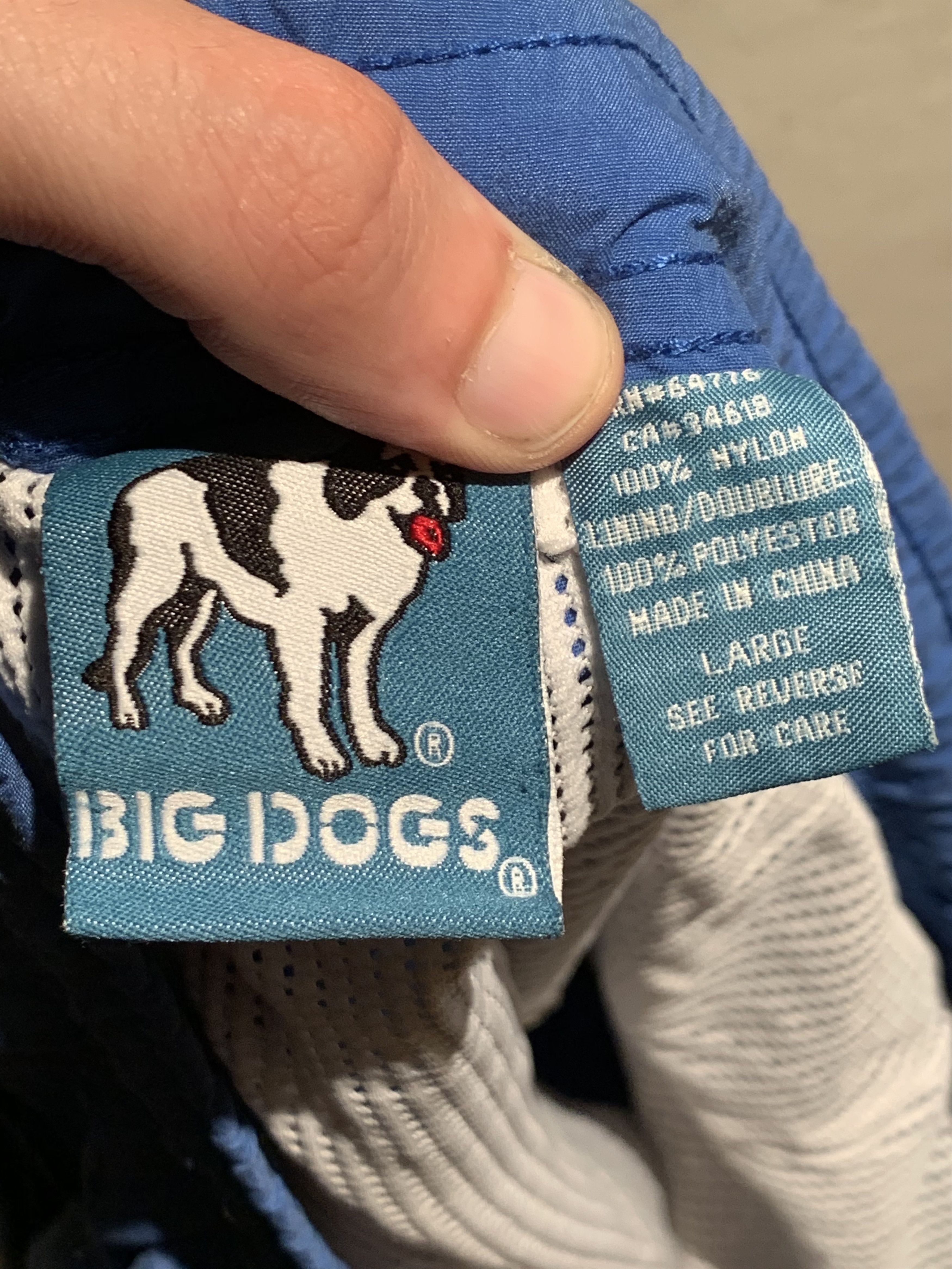 Big Dogs × Vintage *RARE* Vintage Big Dogs Embroidered Swim Shorts Trunks Size US 38 / EU 54 - 6 Thumbnail