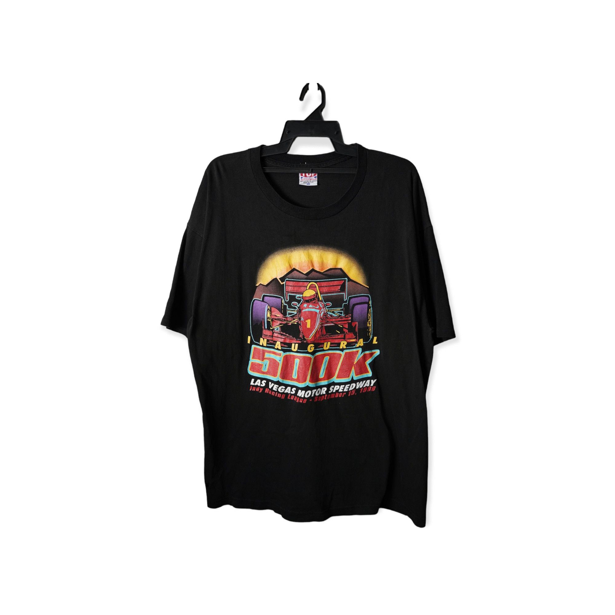 Vintage Vintage 90s Indy Racing League Tuf Tee Size US XXL / EU 58 / 5 - 1 Thumbnail