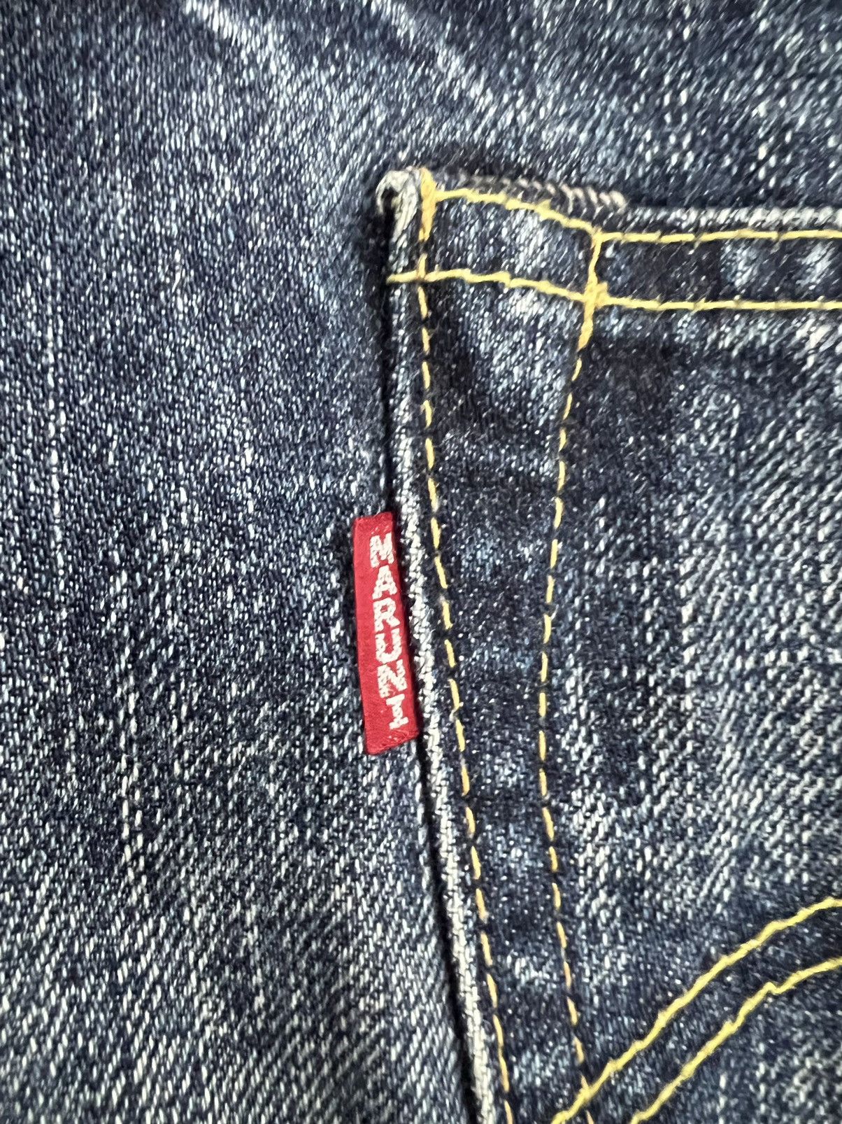 Japanese Brand Maruni Jeans & Co Japanese Brand Denim Jeans Size US 32 / EU 48 - 11 Thumbnail