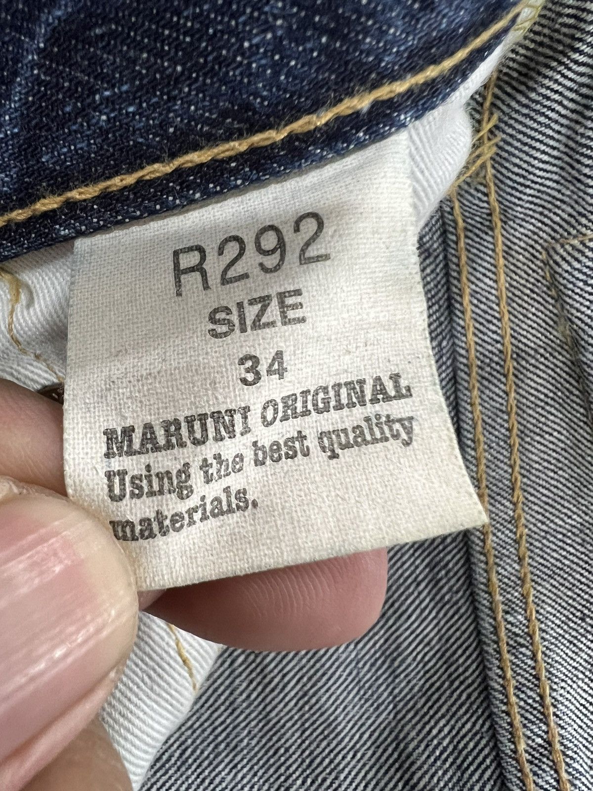 Japanese Brand Maruni Jeans & Co Japanese Brand Denim Jeans Size US 32 / EU 48 - 12 Thumbnail