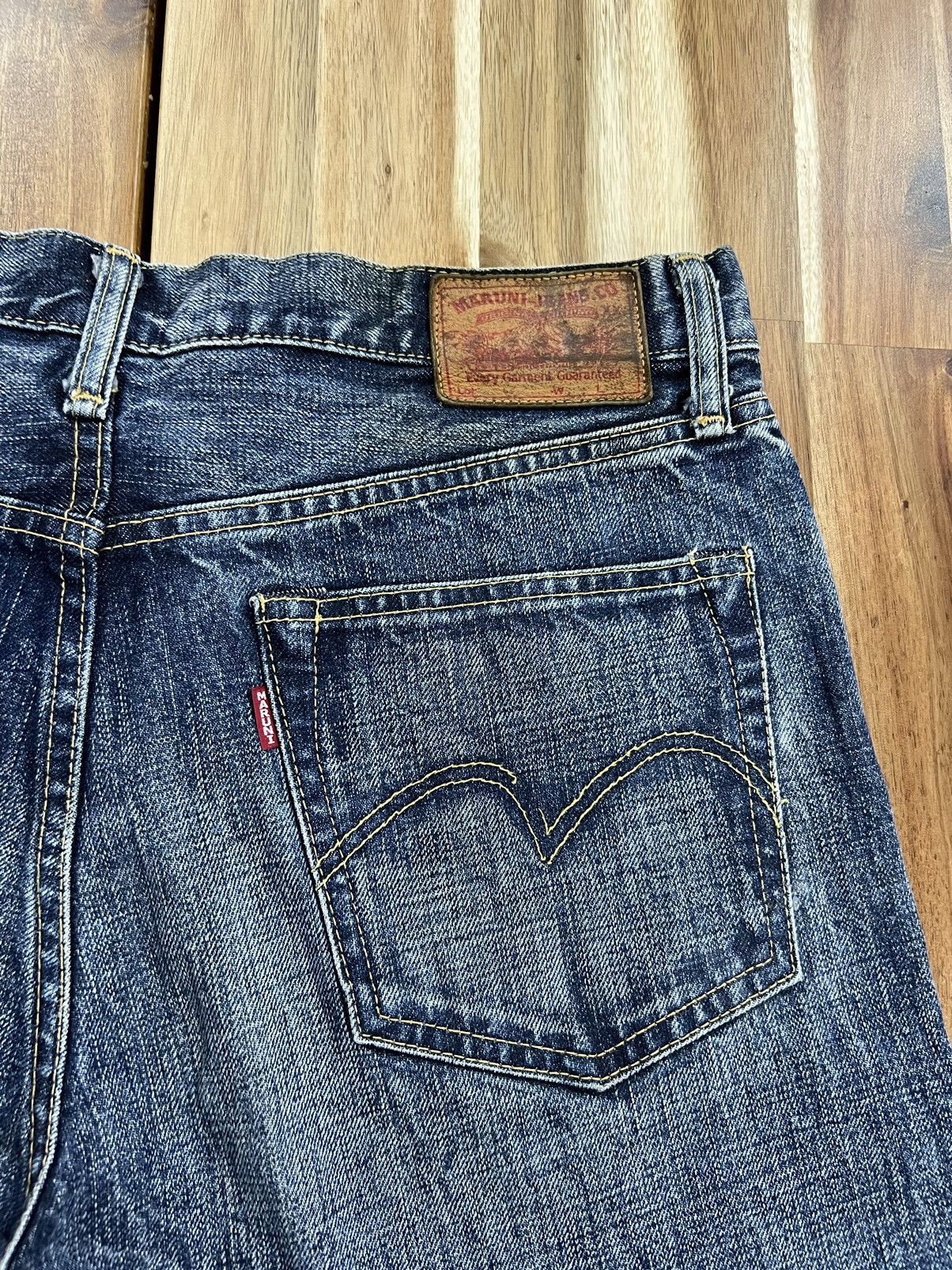 Japanese Brand Maruni Jeans & Co Japanese Brand Denim Jeans Size US 32 / EU 48 - 9 Thumbnail