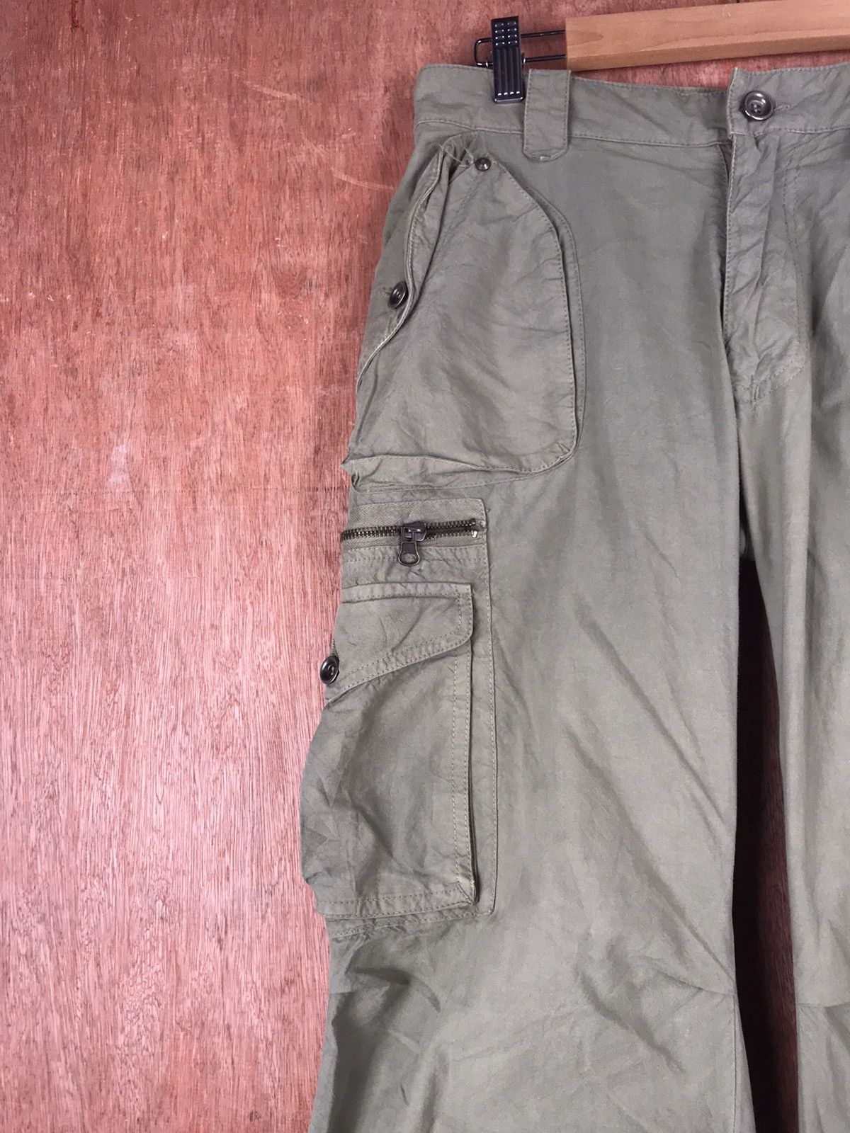 Japanese Brand DL Accoutic japan utility Multipocket Cargo Pants #2294 Size US 32 / EU 48 - 4 Thumbnail