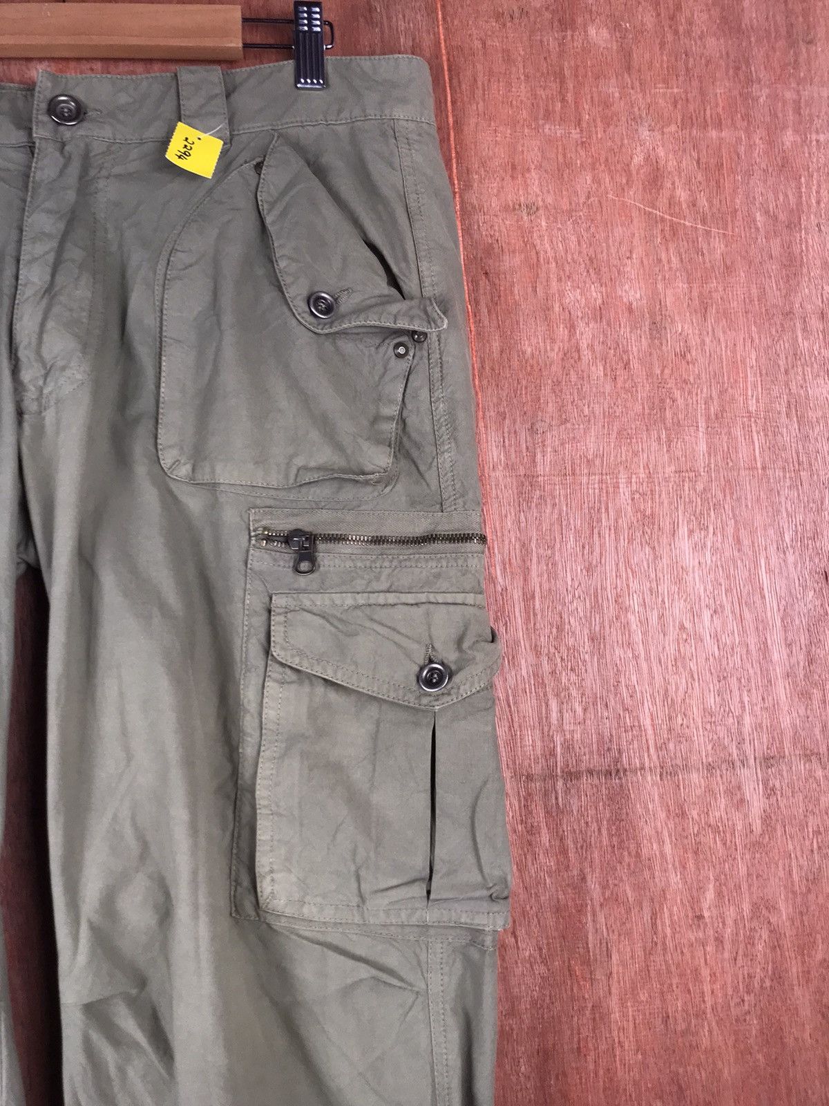 Japanese Brand DL Accoutic japan utility Multipocket Cargo Pants #2294 Size US 32 / EU 48 - 5 Thumbnail