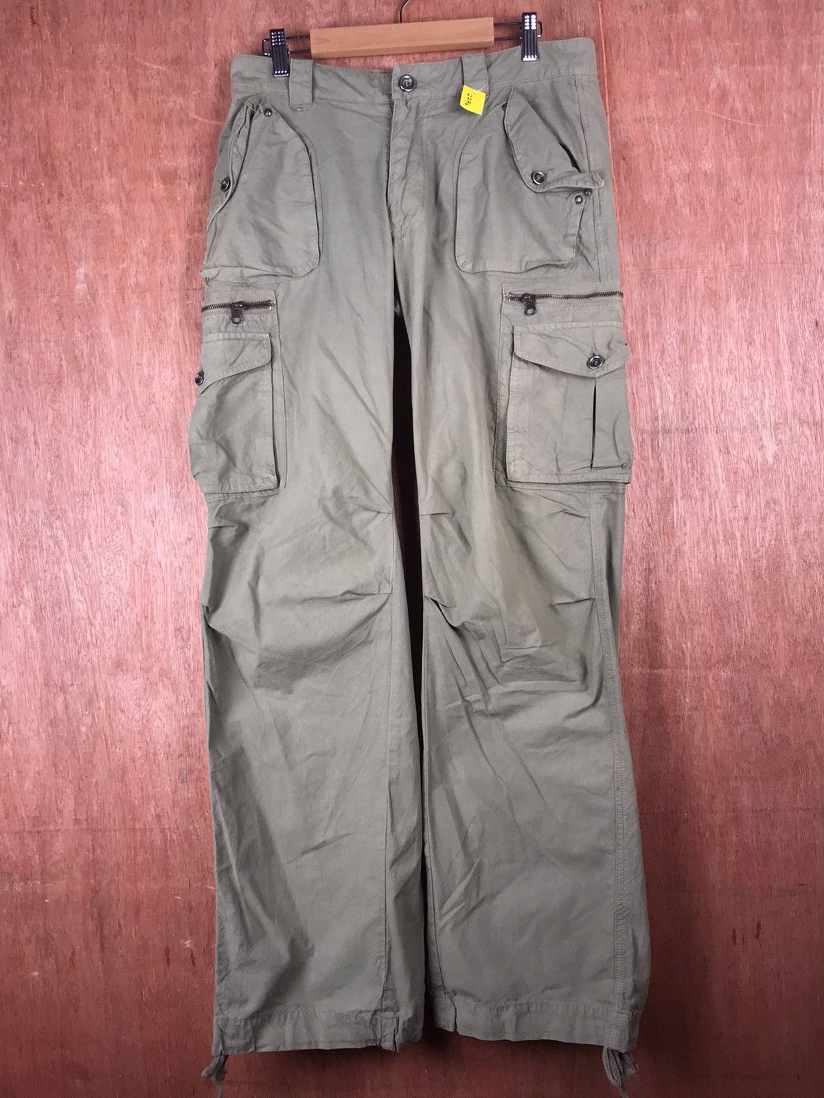 Japanese Brand DL Accoutic japan utility Multipocket Cargo Pants #2294 Size US 32 / EU 48 - 1 Thumbnail