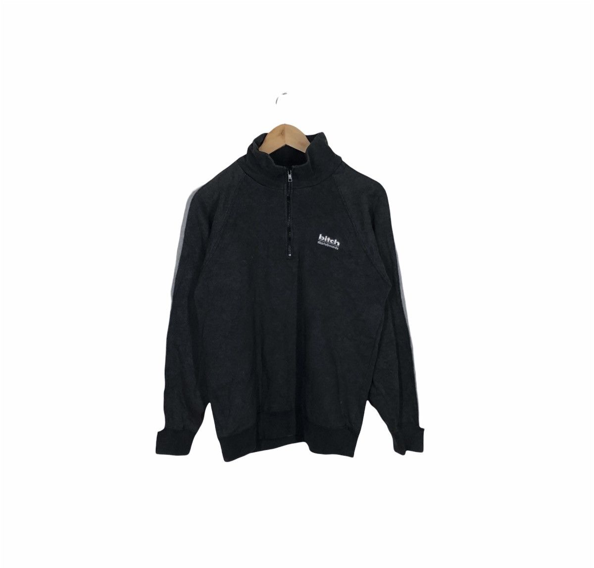 Vintage Bitch Skateboard Sweatshirt Half Zip