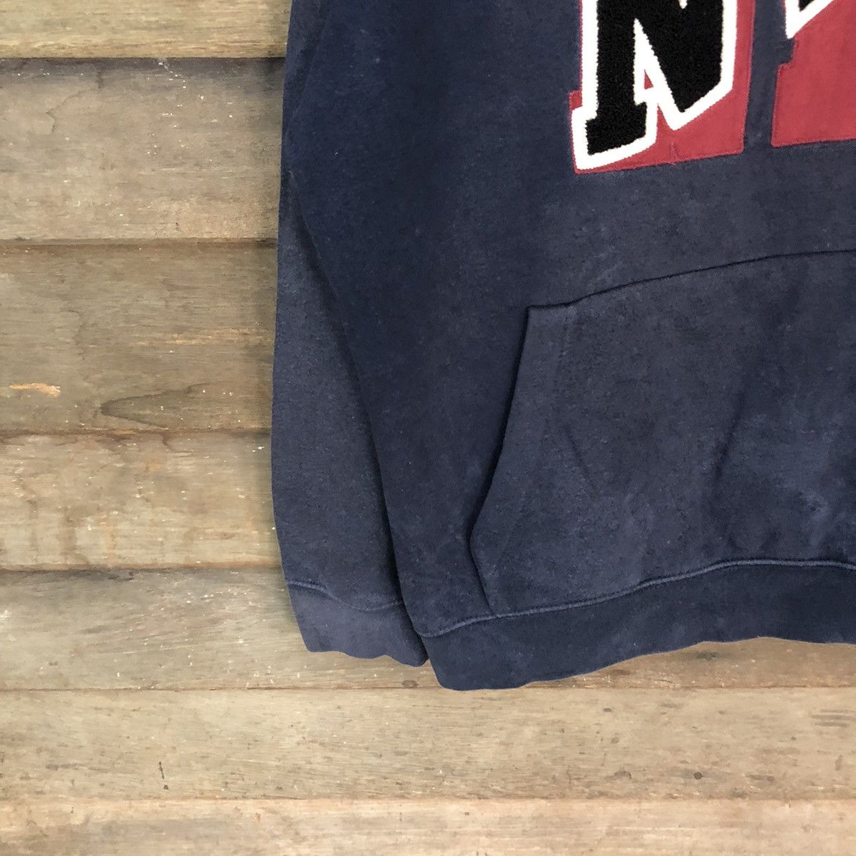 Japanese Brand H&M New York Dark blue Hoodie #4758 Size US M / EU 48-50 / 2 - 4 Thumbnail