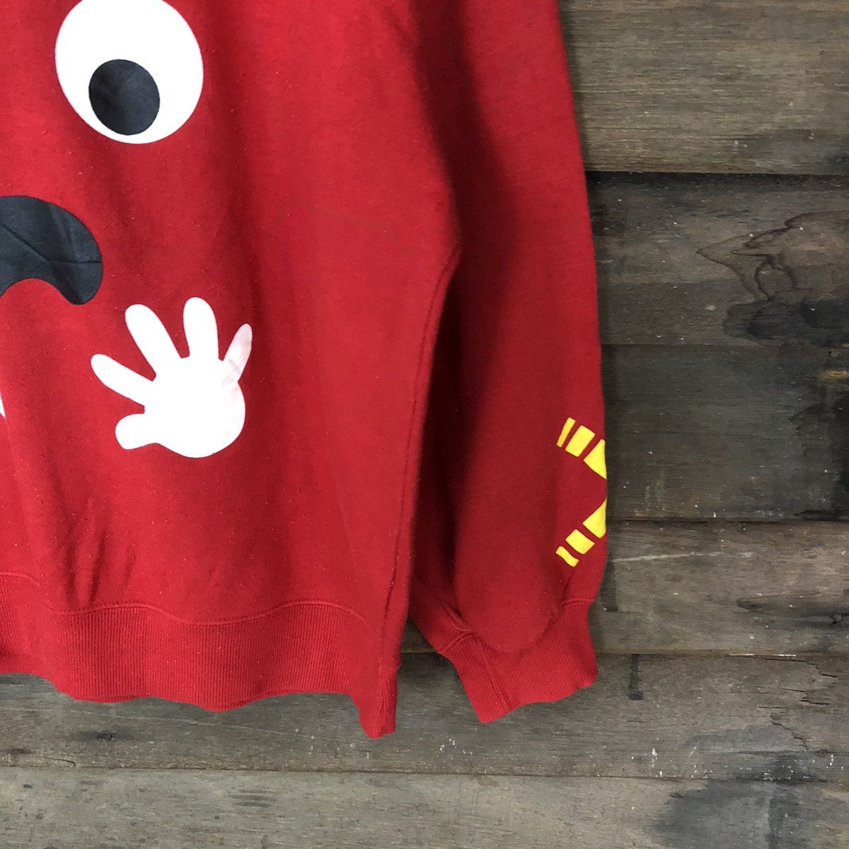 Anime Don Quijote X Grachapin & Mukku Red Sweatshirt #4766 Size US L / EU 52-54 / 3 - 5 Thumbnail