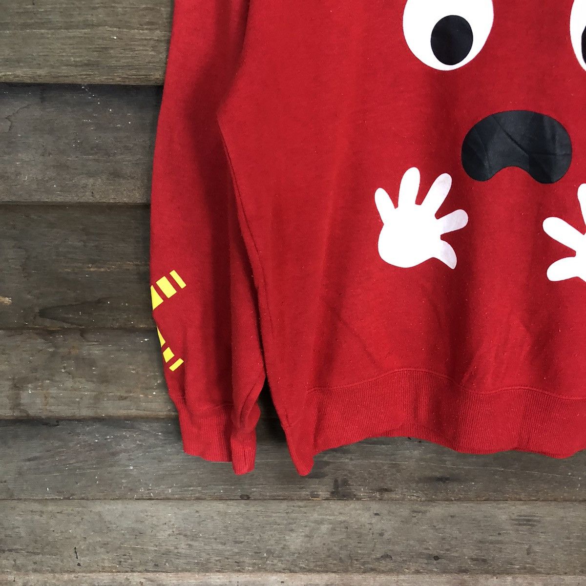 Anime Don Quijote X Grachapin & Mukku Red Sweatshirt #4766 Size US L / EU 52-54 / 3 - 4 Thumbnail