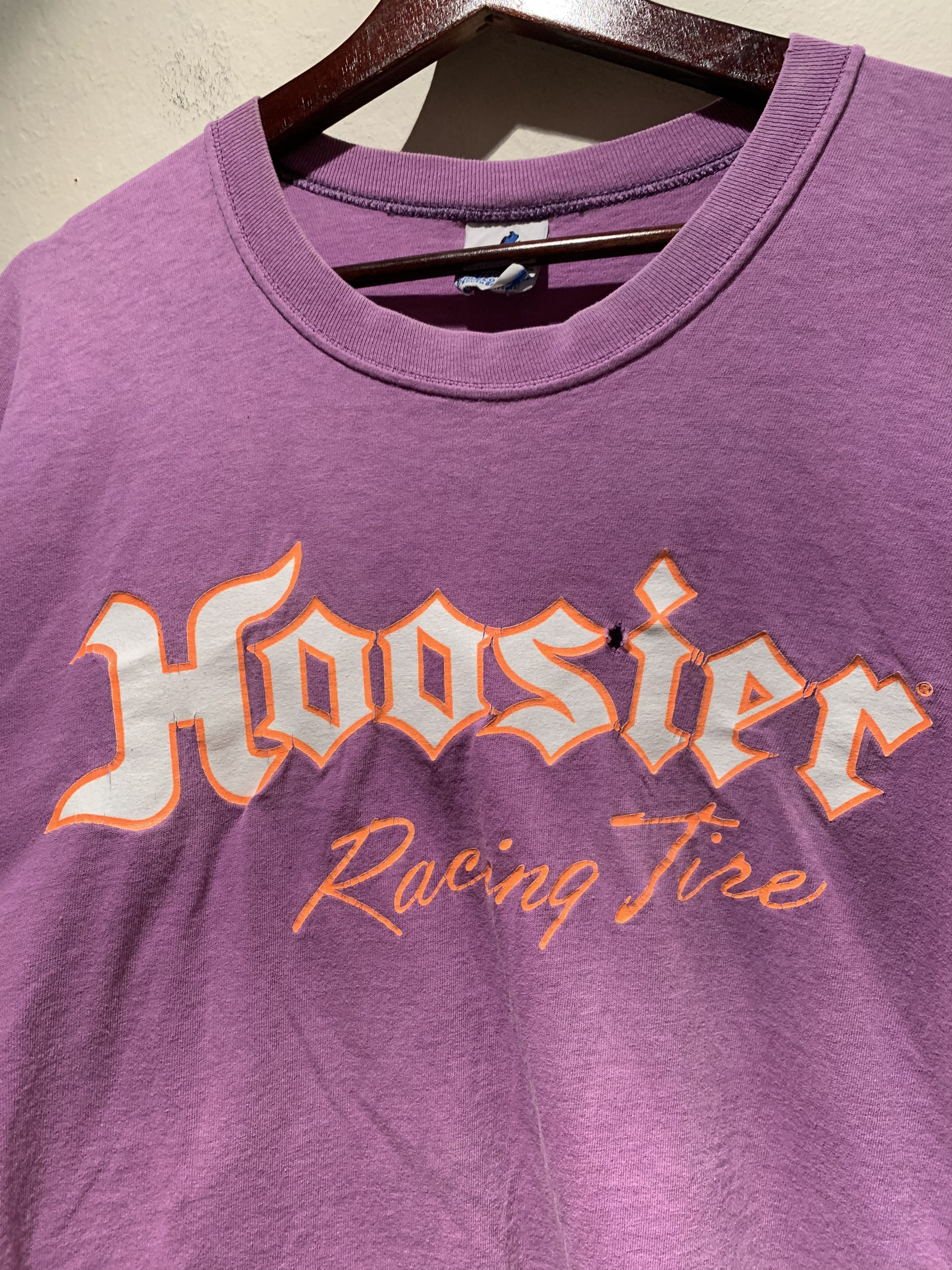 *RARE* Vintage Hoosier Racing Tire USA-Made T-Shirt - XL