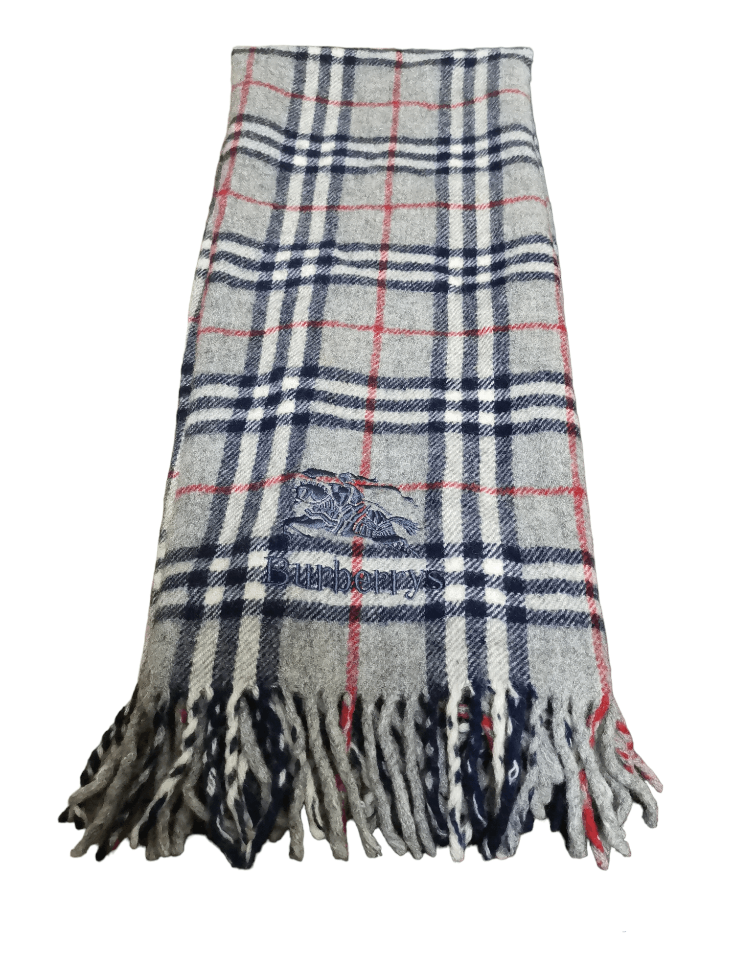 Burberry Mens Vintage Burberry Wool Scarf Size ONE SIZE - 1 Thumbnail