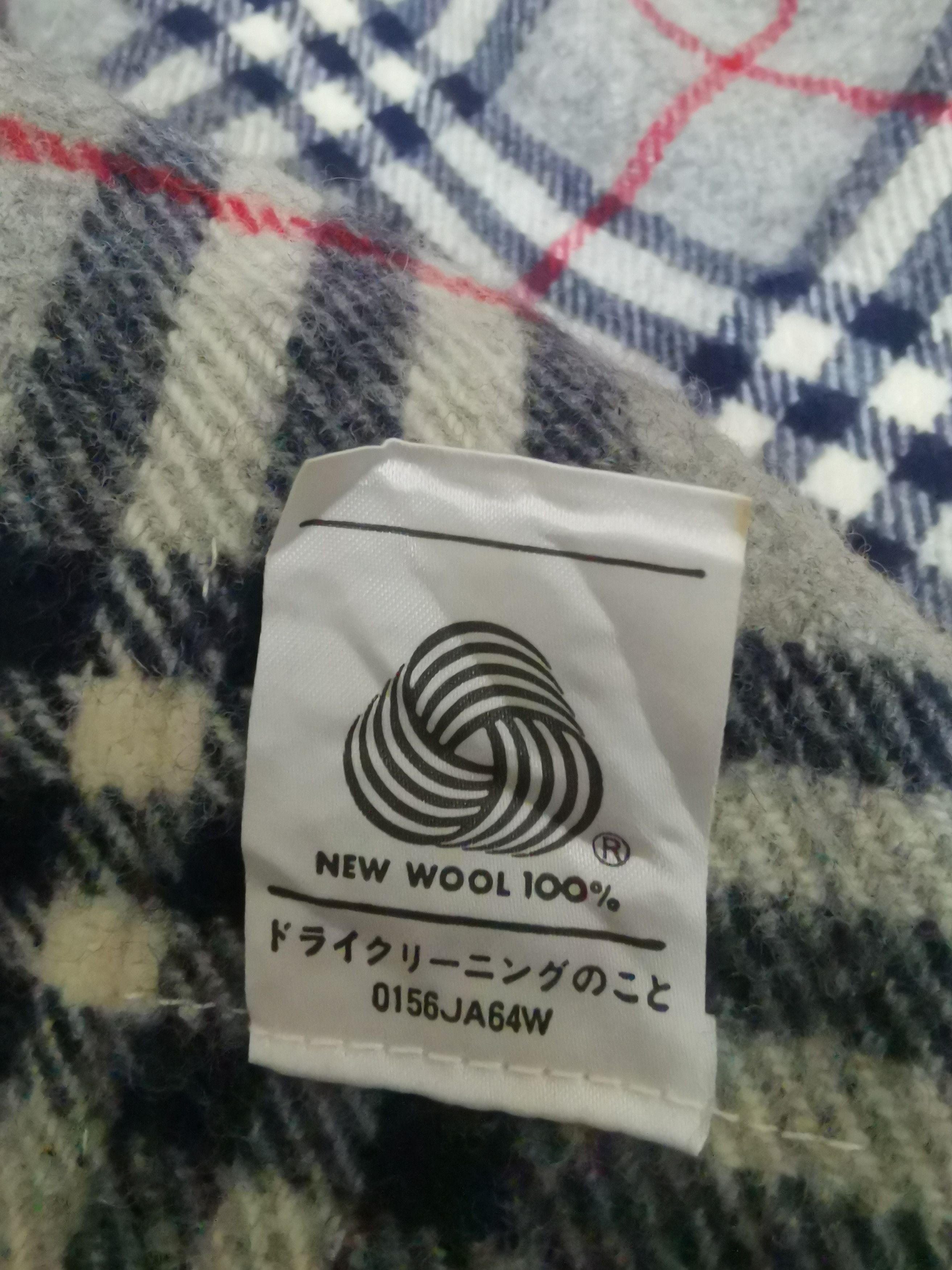 Burberry Mens Vintage Burberry Wool Scarf Size ONE SIZE - 5 Thumbnail