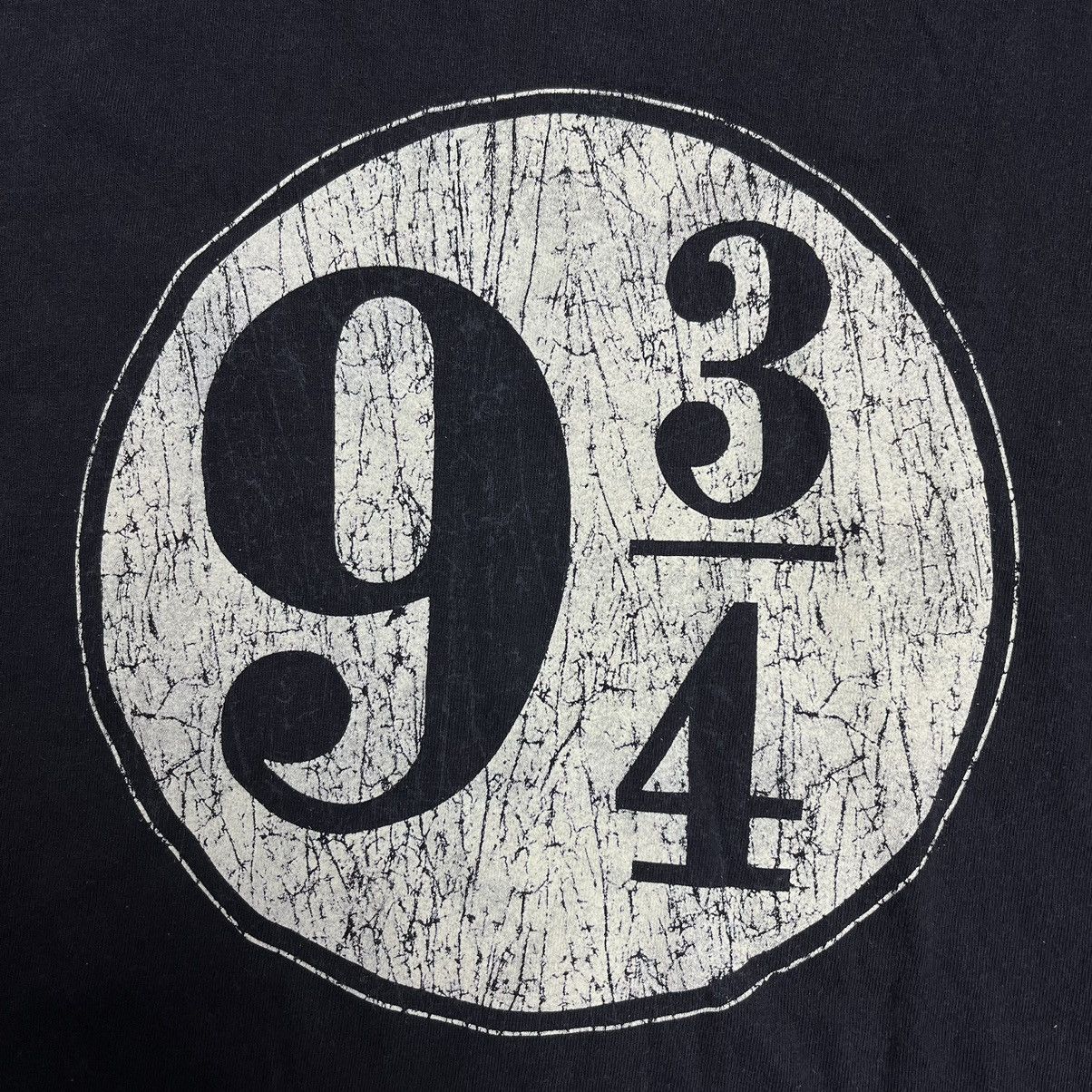 Vintage 2000s HARRY POTTER 9 3/4 RARE PROMO Y2K VINTAGE TEE - № 542 Size US M / EU 48-50 / 2 - 4 Thumbnail
