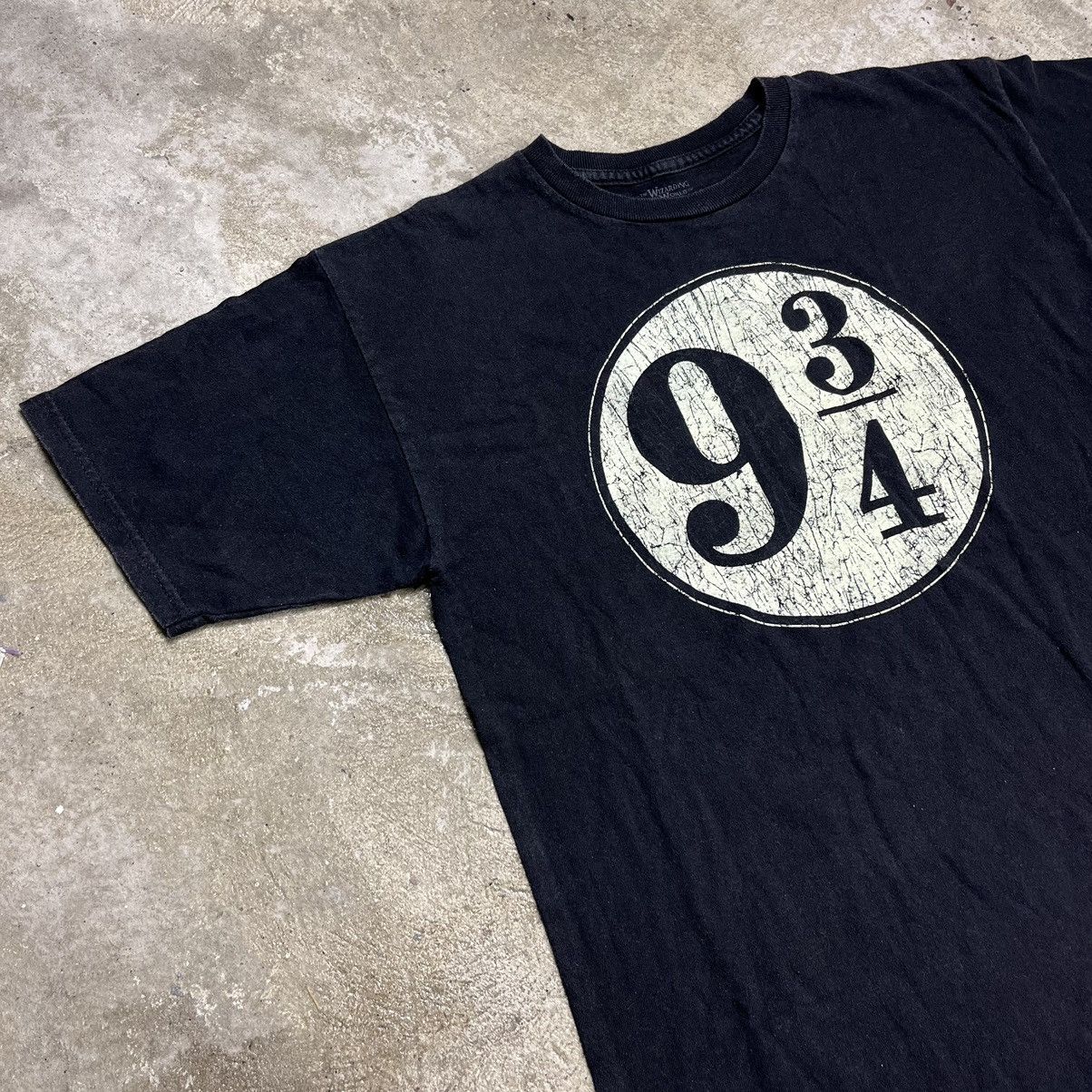 Vintage 2000s HARRY POTTER 9 3/4 RARE PROMO Y2K VINTAGE TEE - № 542 Size US M / EU 48-50 / 2 - 3 Thumbnail
