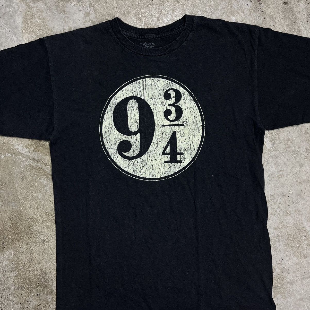 Vintage 2000s HARRY POTTER 9 3/4 RARE PROMO Y2K VINTAGE TEE - № 542 Size US M / EU 48-50 / 2 - 2 Thumbnail