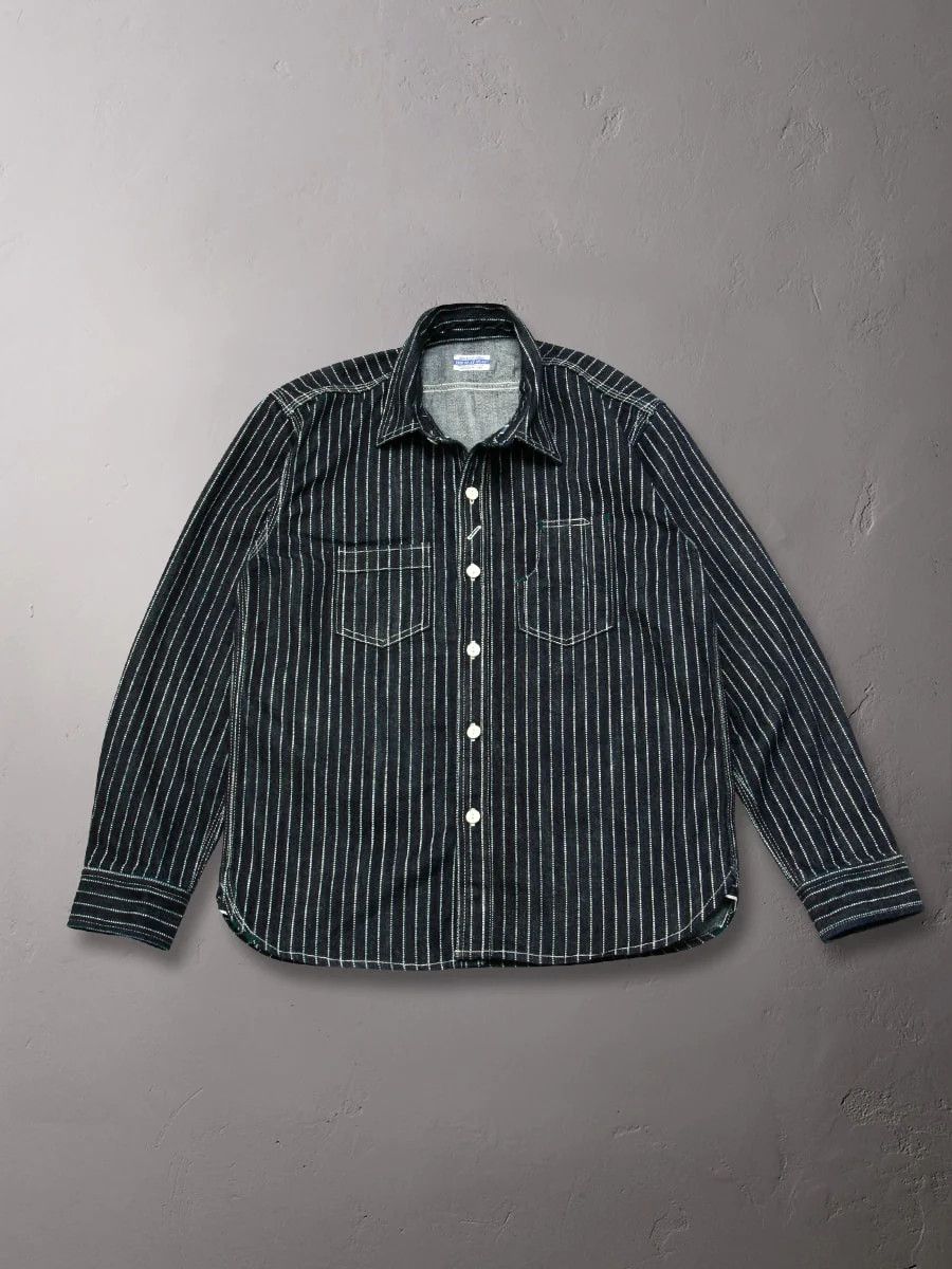 Japanese Brand × The Flat Head The Flat Head Wabash Work Shirt 10oz Size US XXL / EU 58 / 5 - 1 Thumbnail