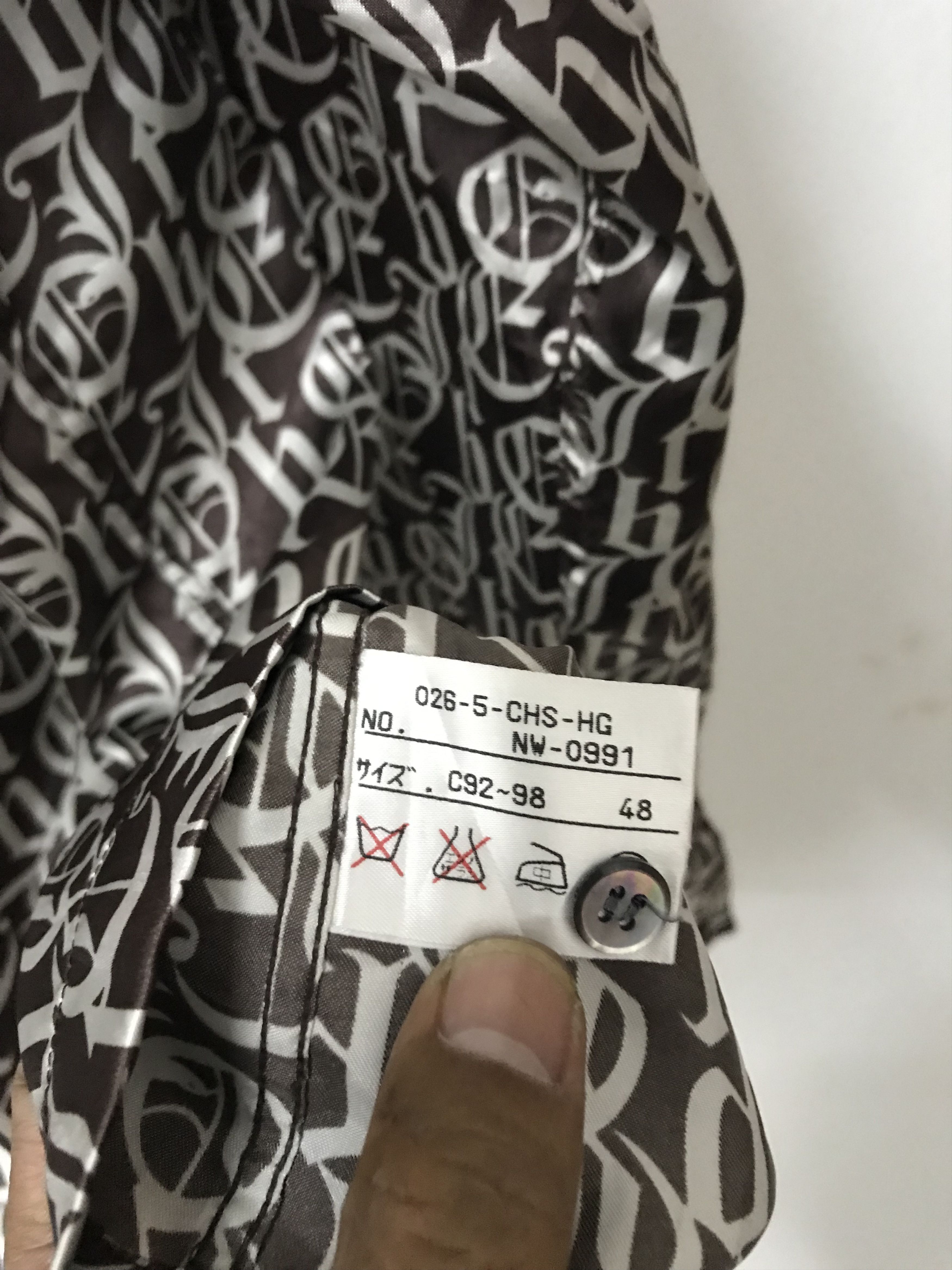 Gaultier Homme Objet × Jean Paul Gaultier × Vintage 🔥Hail🔥 vintage Gaultier homme objet monogram Silk Size US L / EU 52-54 / 3 - 13 Thumbnail