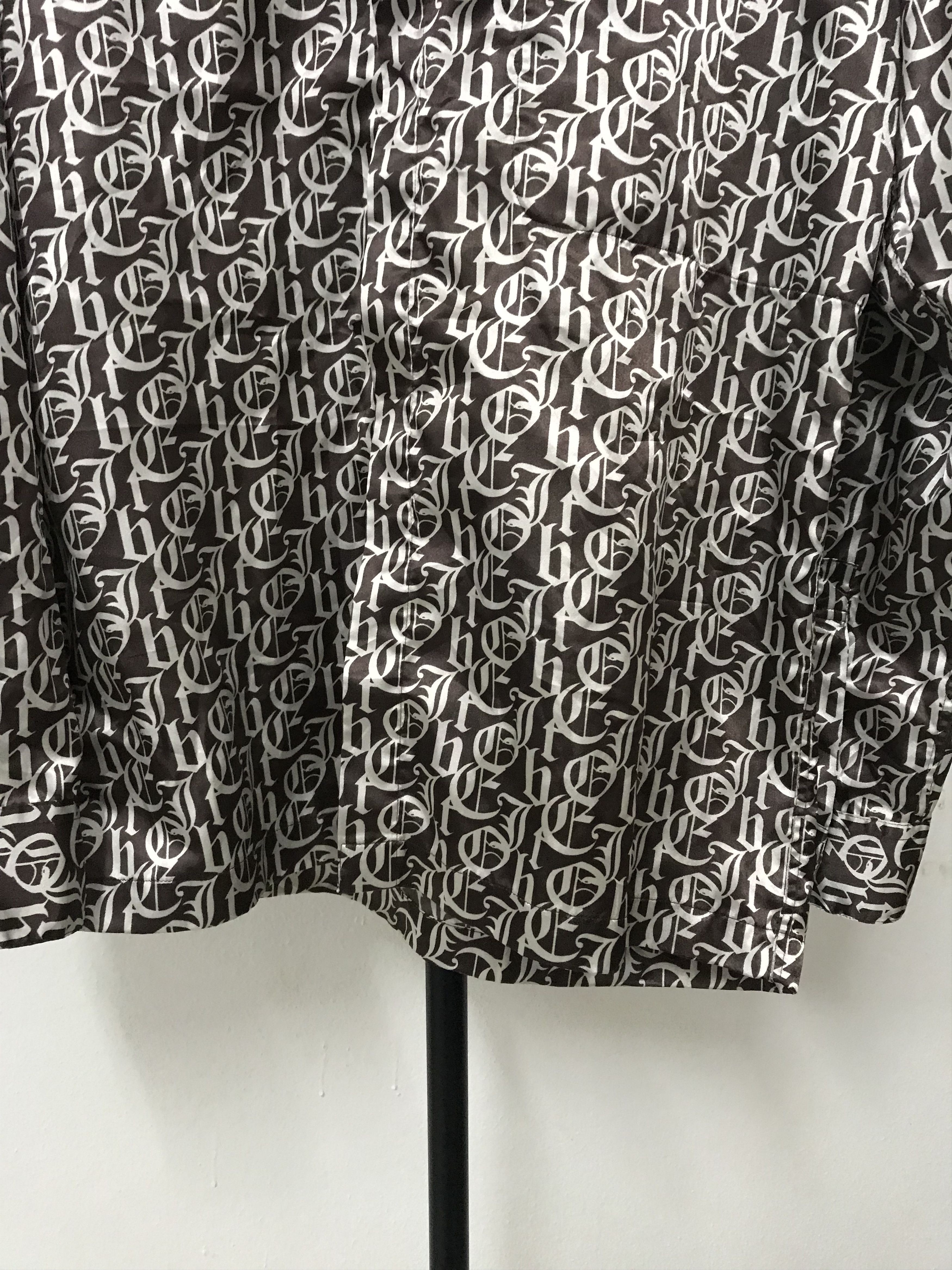 Gaultier Homme Objet × Jean Paul Gaultier × Vintage 🔥Hail🔥 vintage Gaultier homme objet monogram Silk Size US L / EU 52-54 / 3 - 7 Thumbnail