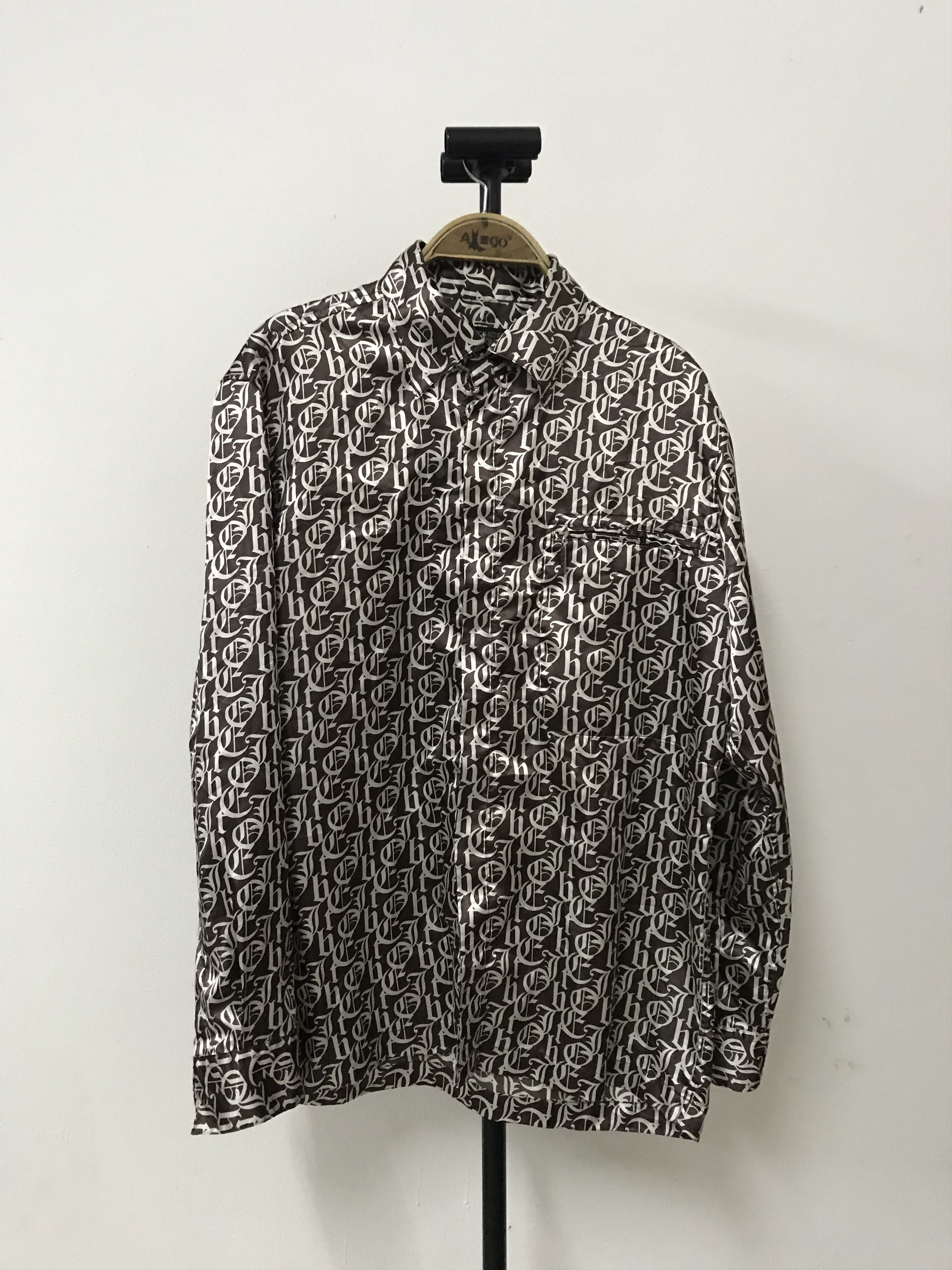 Gaultier Homme Objet × Jean Paul Gaultier × Vintage 🔥Hail🔥 vintage Gaultier homme objet monogram Silk Size US L / EU 52-54 / 3 - 2 Thumbnail