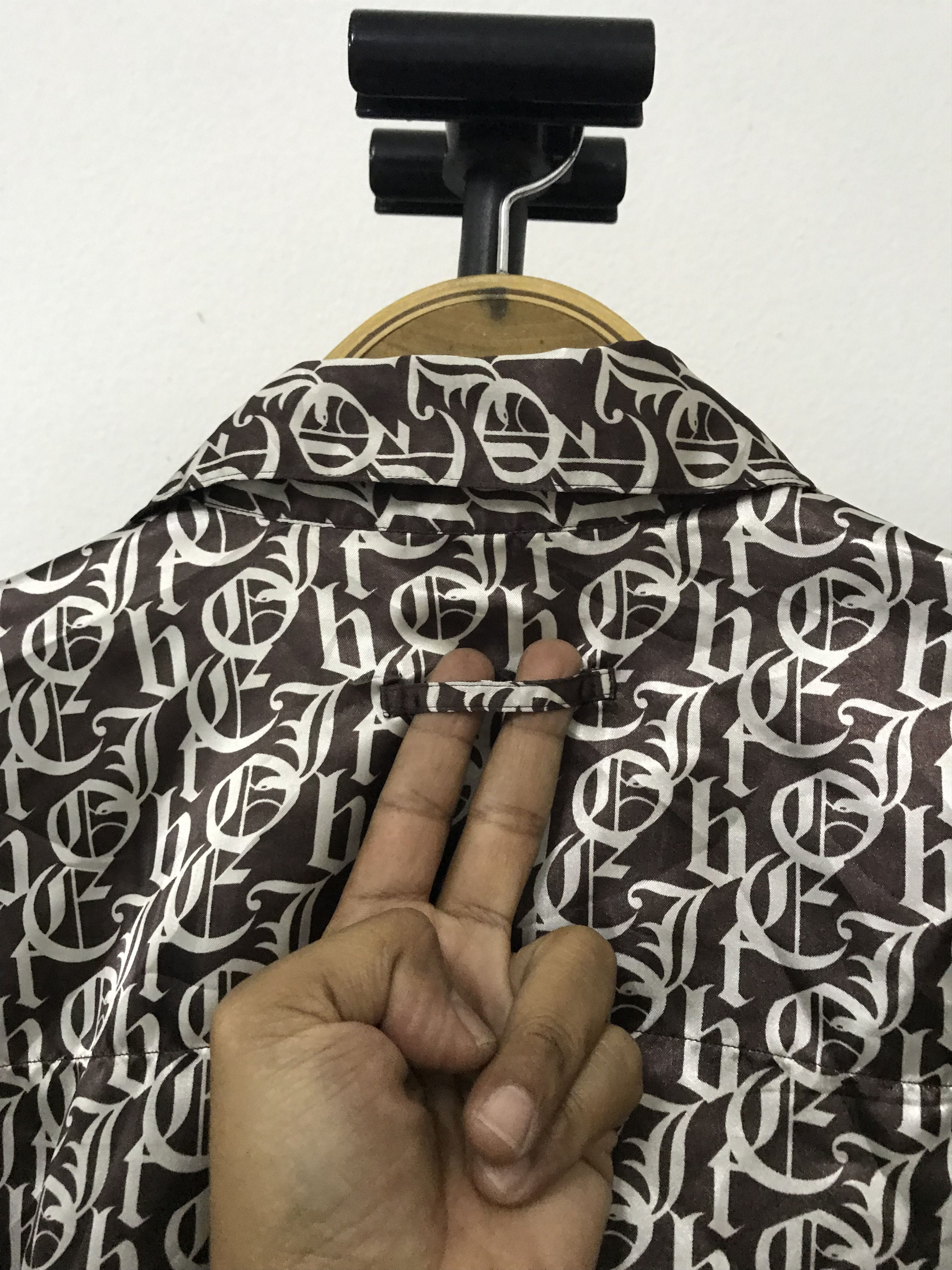 Gaultier Homme Objet × Jean Paul Gaultier × Vintage 🔥Hail🔥 vintage Gaultier homme objet monogram Silk Size US L / EU 52-54 / 3 - 12 Thumbnail