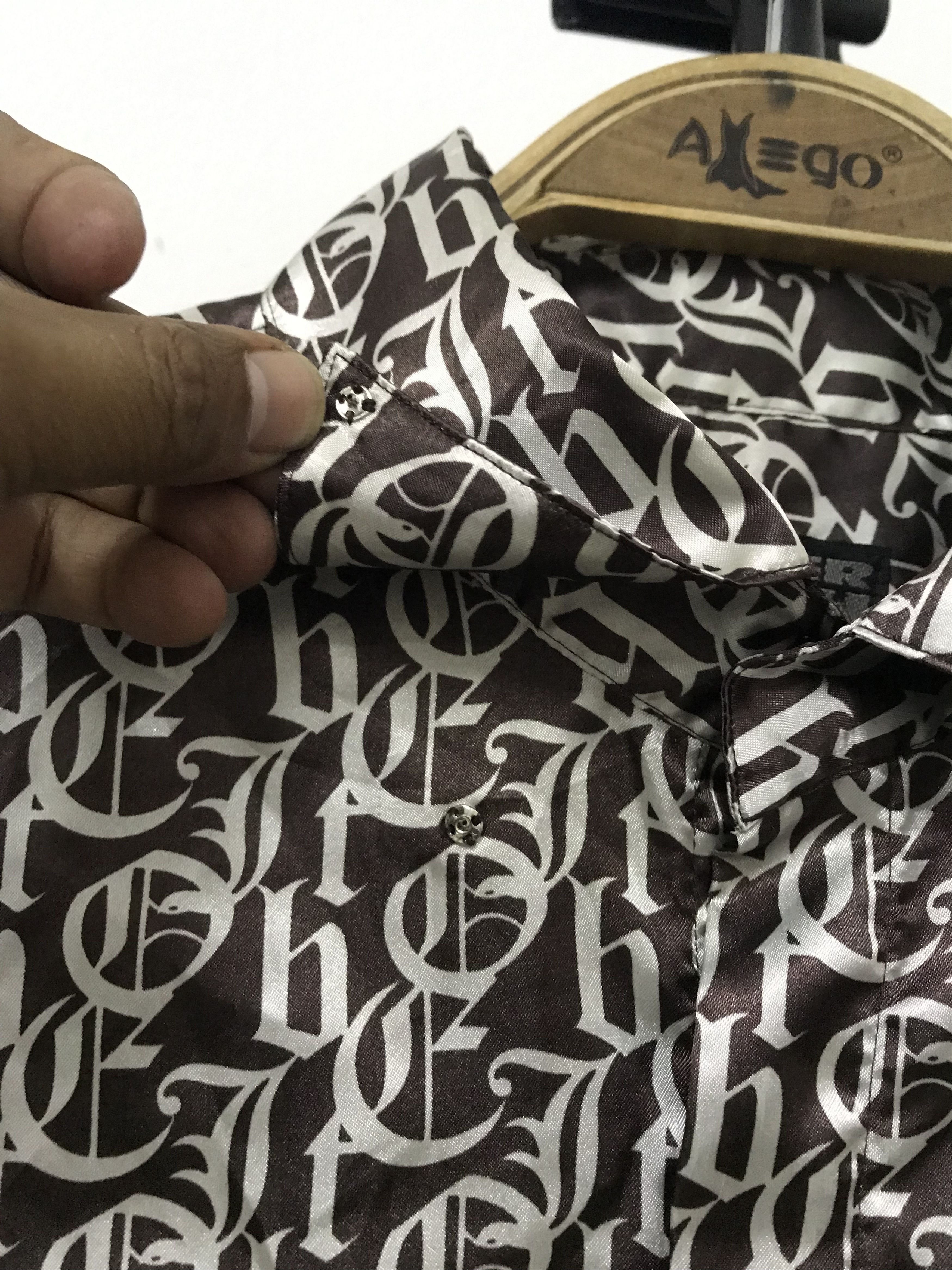 Gaultier Homme Objet × Jean Paul Gaultier × Vintage 🔥Hail🔥 vintage Gaultier homme objet monogram Silk Size US L / EU 52-54 / 3 - 6 Thumbnail