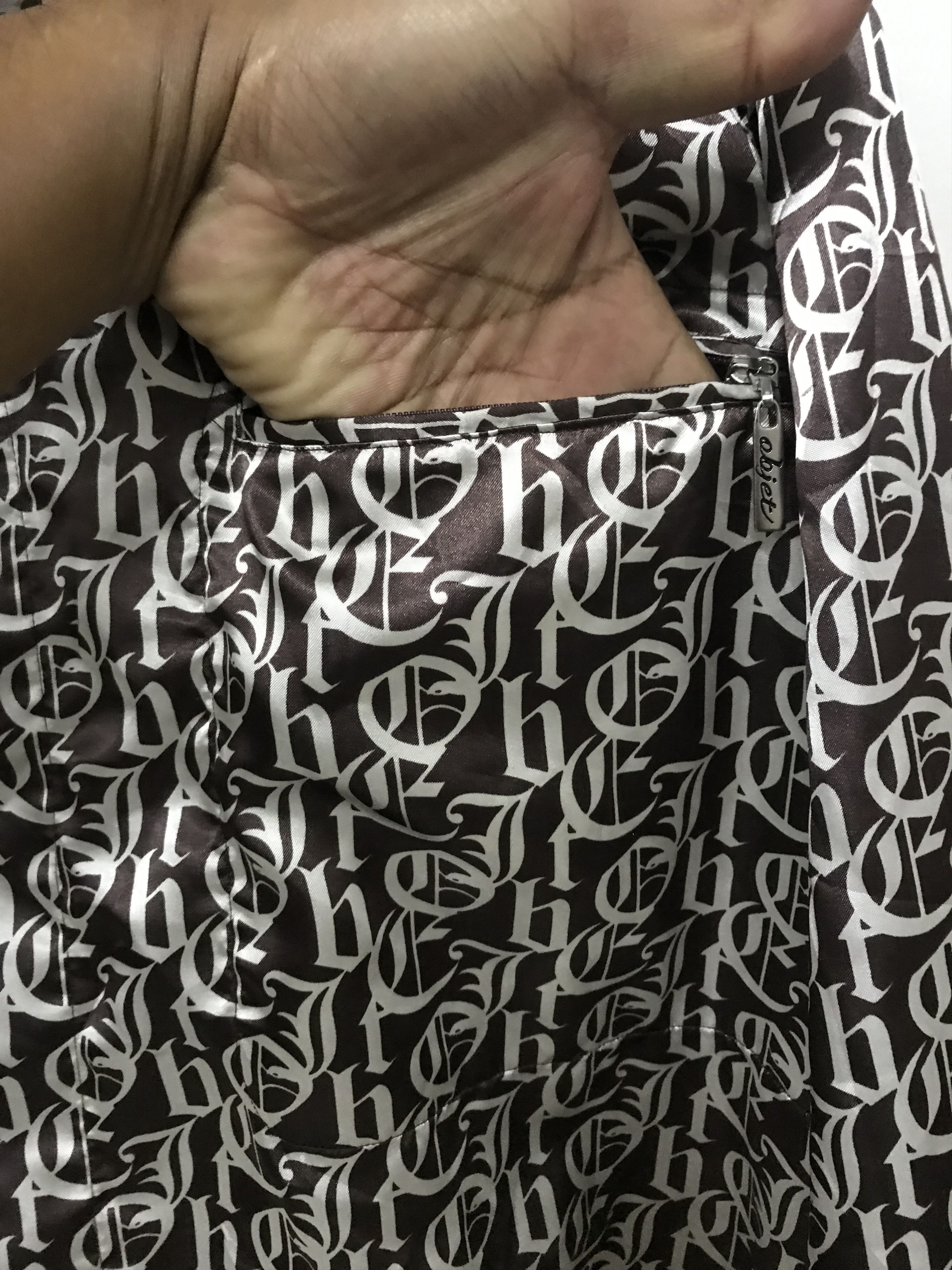 Gaultier Homme Objet × Jean Paul Gaultier × Vintage 🔥Hail🔥 vintage Gaultier homme objet monogram Silk Size US L / EU 52-54 / 3 - 16 Thumbnail