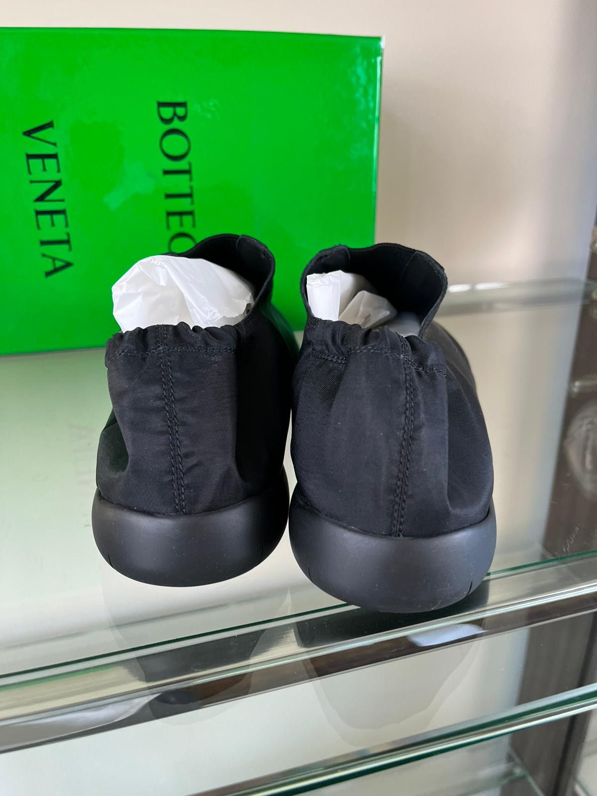 Bottega Veneta o1rshd1 Low Top Tech Fabric Sneakers in Black Size US 9.5 / EU 42-43 - 12 Thumbnail