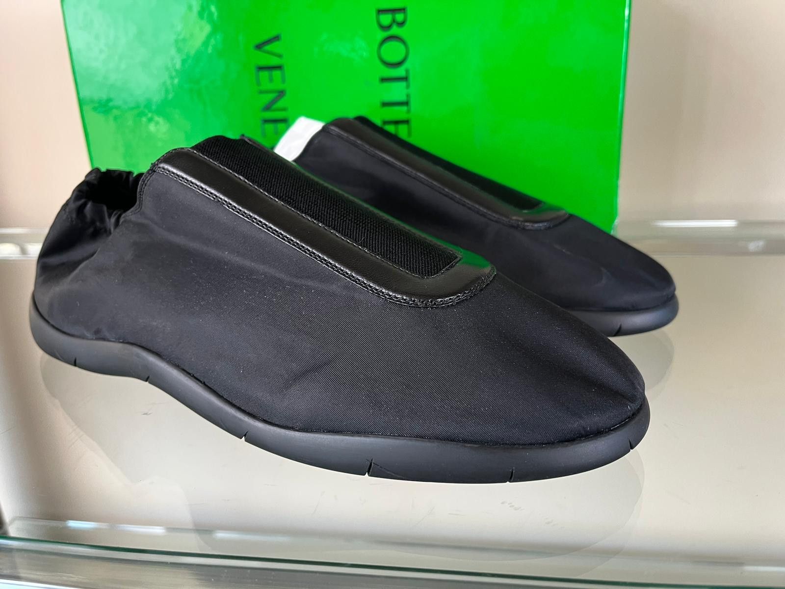 Bottega Veneta o1rshd1 Low Top Tech Fabric Sneakers in Black Size US 9.5 / EU 42-43 - 8 Thumbnail