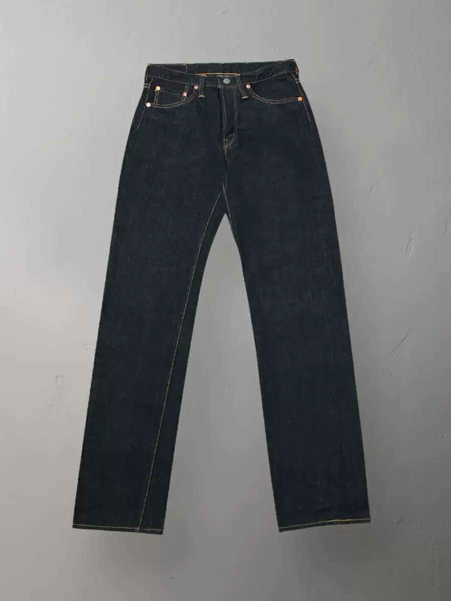 Japanese Brand × The Flat Head The Flat Head Tapered Straight Jeans 14.5oz 3009 Size US 36 / EU 52 - 1 Thumbnail