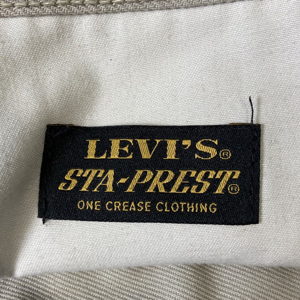 Levi's COMBO 🍄 1980s LEVIS STA-PREST ARCHIVE SHORTS Size US 32 / EU 48 - 5 Thumbnail