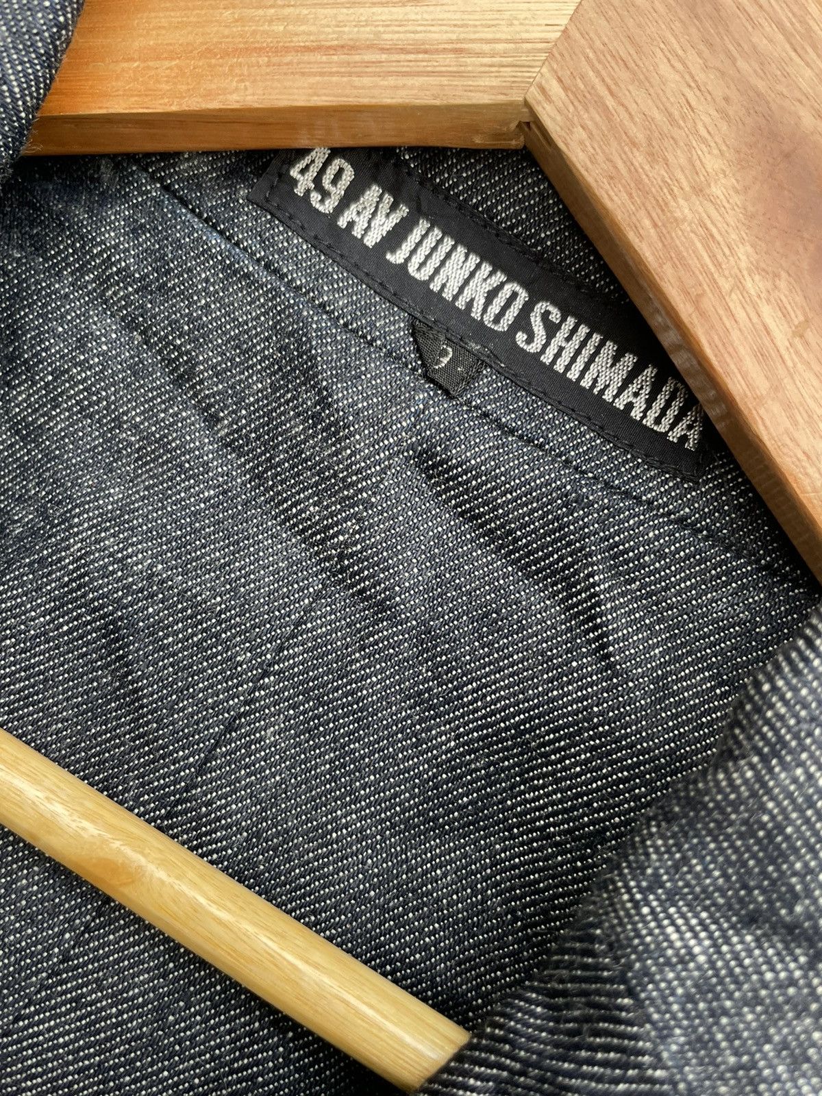 Japanese Brand 49 AV Junko Shimada Selvedge Denim Jacket Size US S / EU 44-46 / 1 - 11 Thumbnail