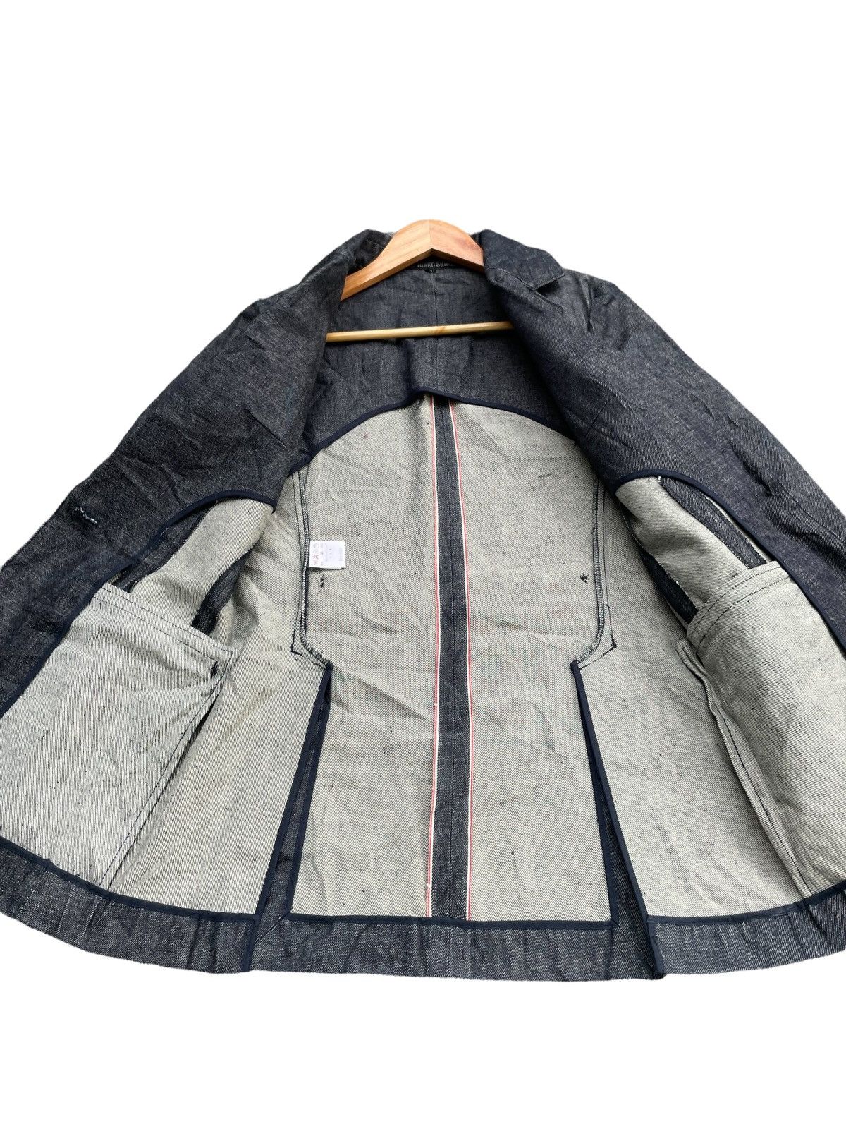 Japanese Brand 49 AV Junko Shimada Selvedge Denim Jacket Size US S / EU 44-46 / 1 - 7 Thumbnail