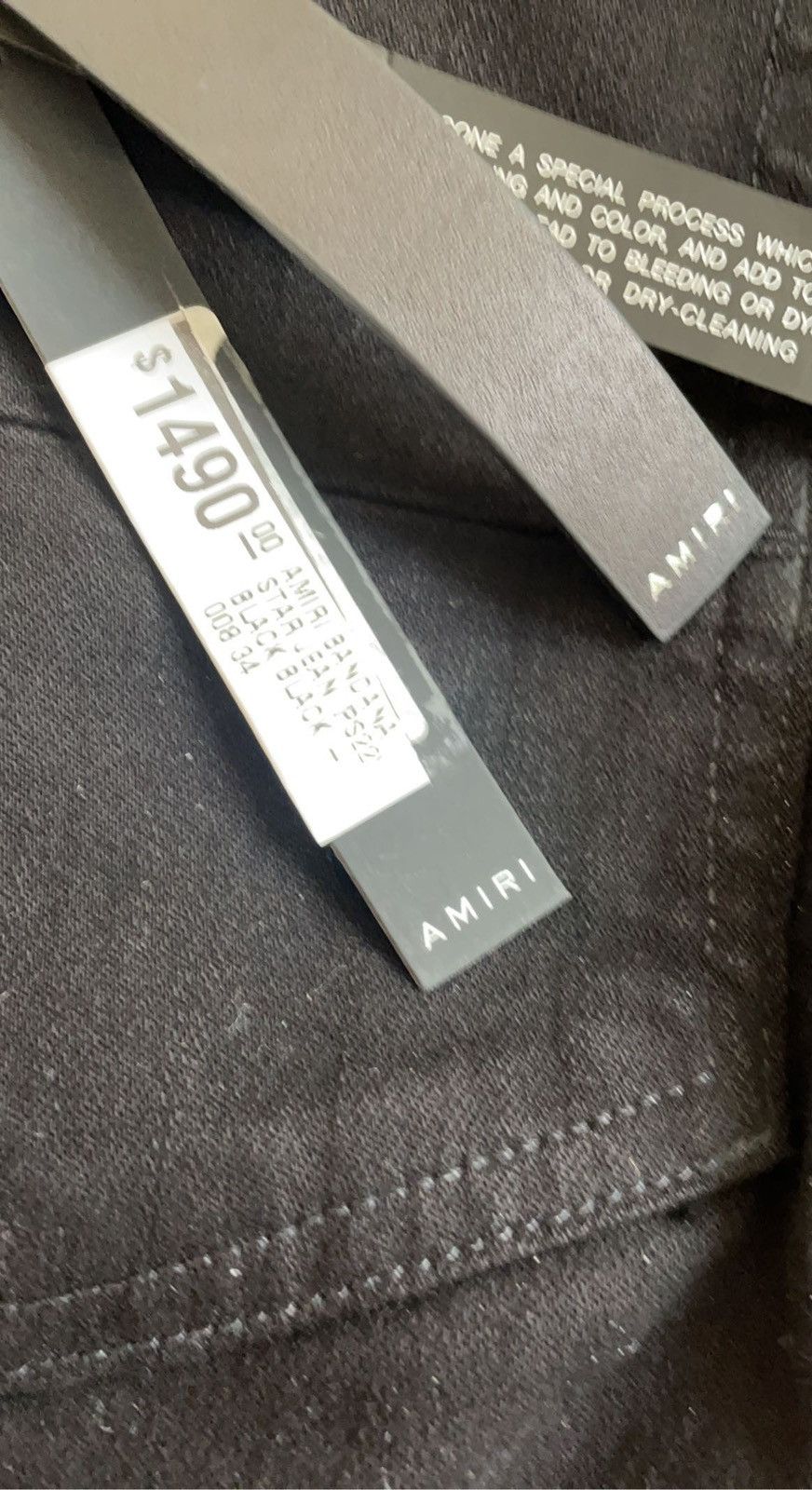 Amiri jeans with the stars