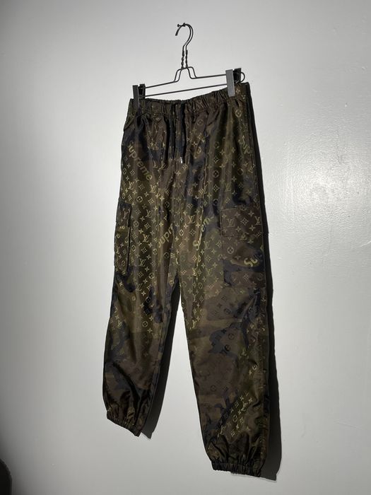 Louis vuitton cheap supreme track pants