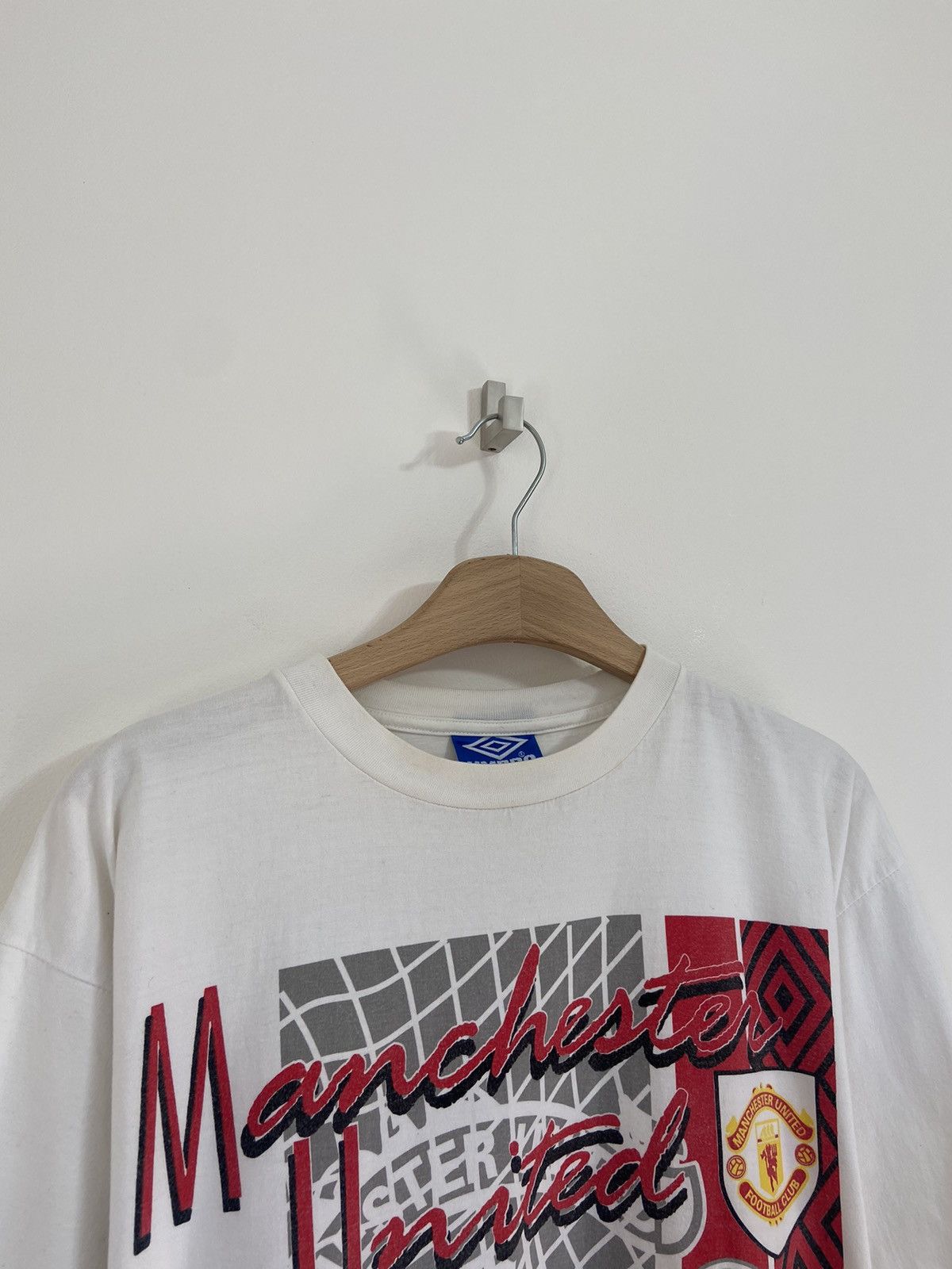 Umbro × Vintage Vintage Shirt Manchester United Sharp 1992 Football Size US L / EU 52-54 / 3 - 2 Thumbnail