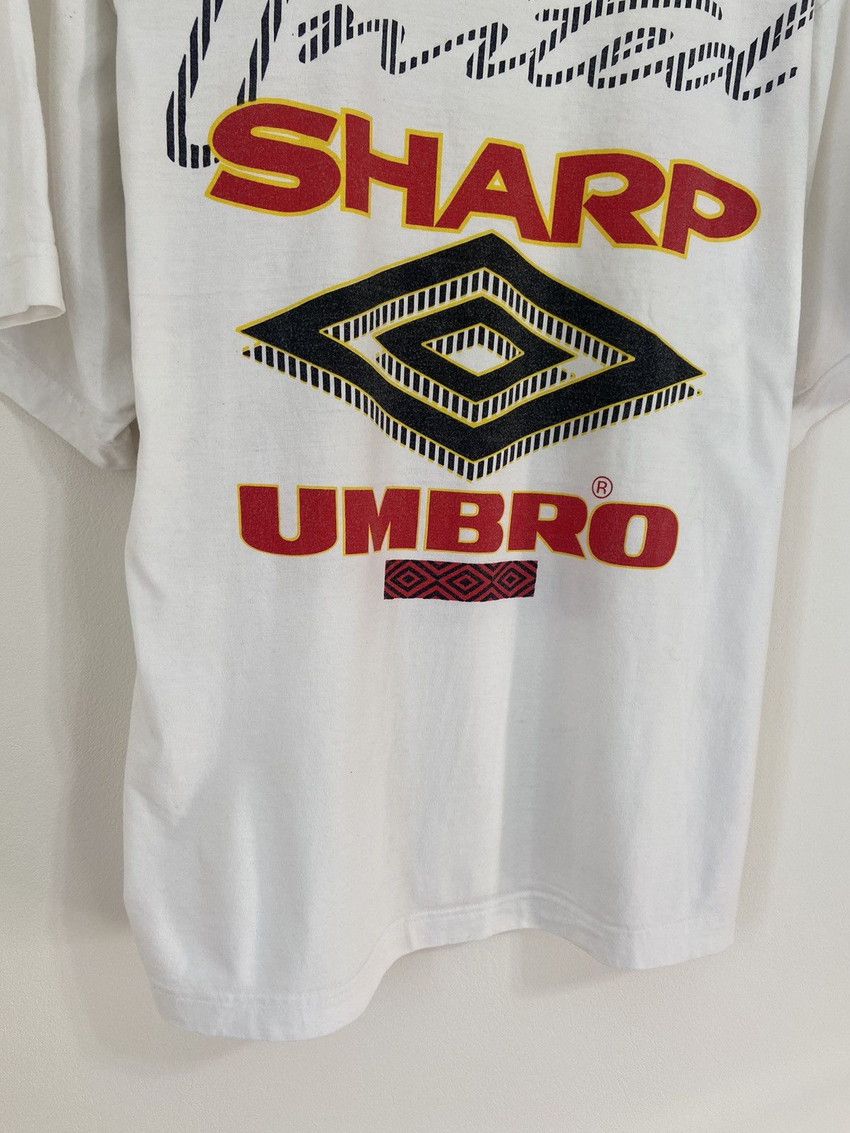 Umbro × Vintage Vintage Shirt Manchester United Sharp 1992 Football Size US L / EU 52-54 / 3 - 20 Thumbnail