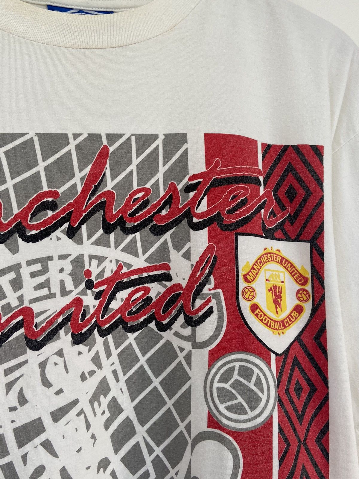 Umbro × Vintage Vintage Shirt Manchester United Sharp 1992 Football Size US L / EU 52-54 / 3 - 6 Thumbnail