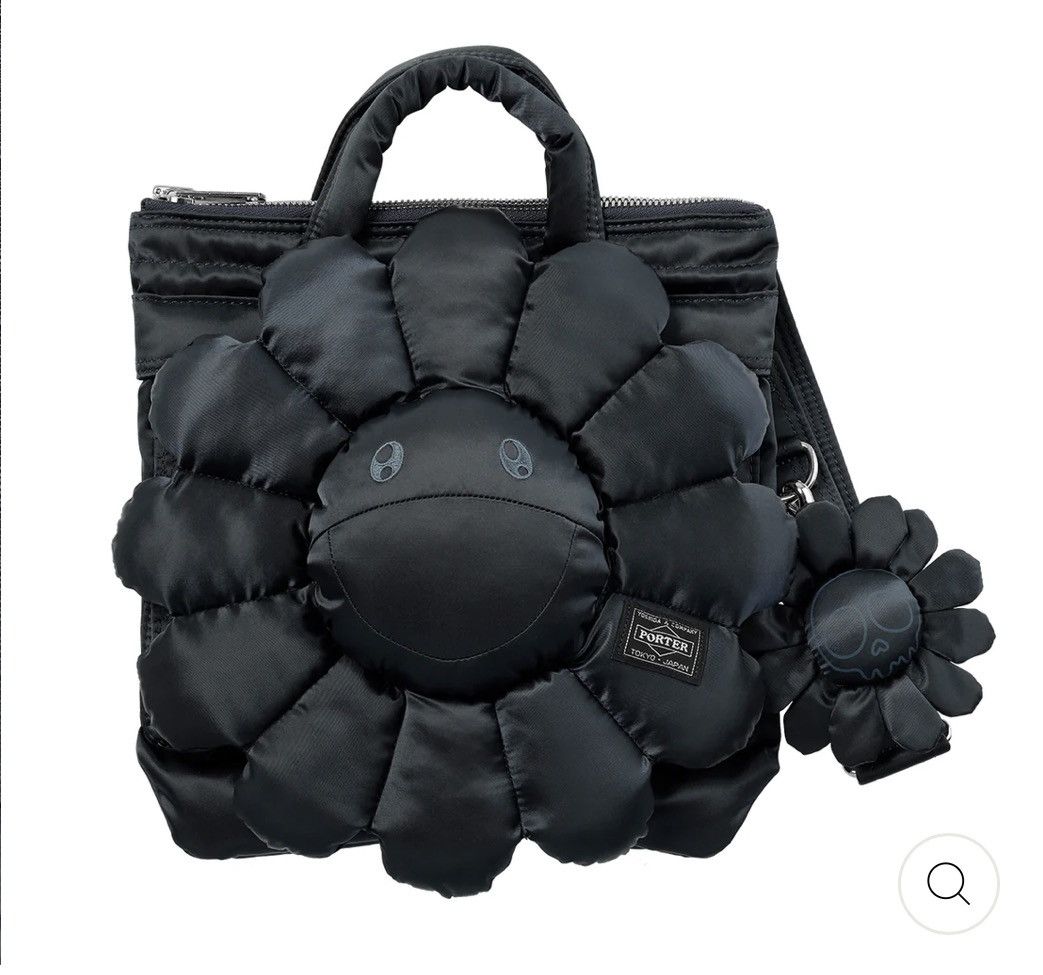 Takashi Murakami x Porter Waist Bag Black