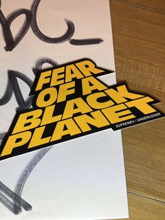 Fear of hotsell black planet supreme