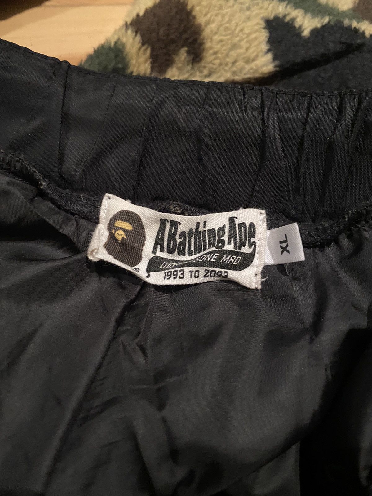 Bape Yellow 1st Camo Tech Fleece Pants size XL Size US 34 / EU 50 - 6 Thumbnail