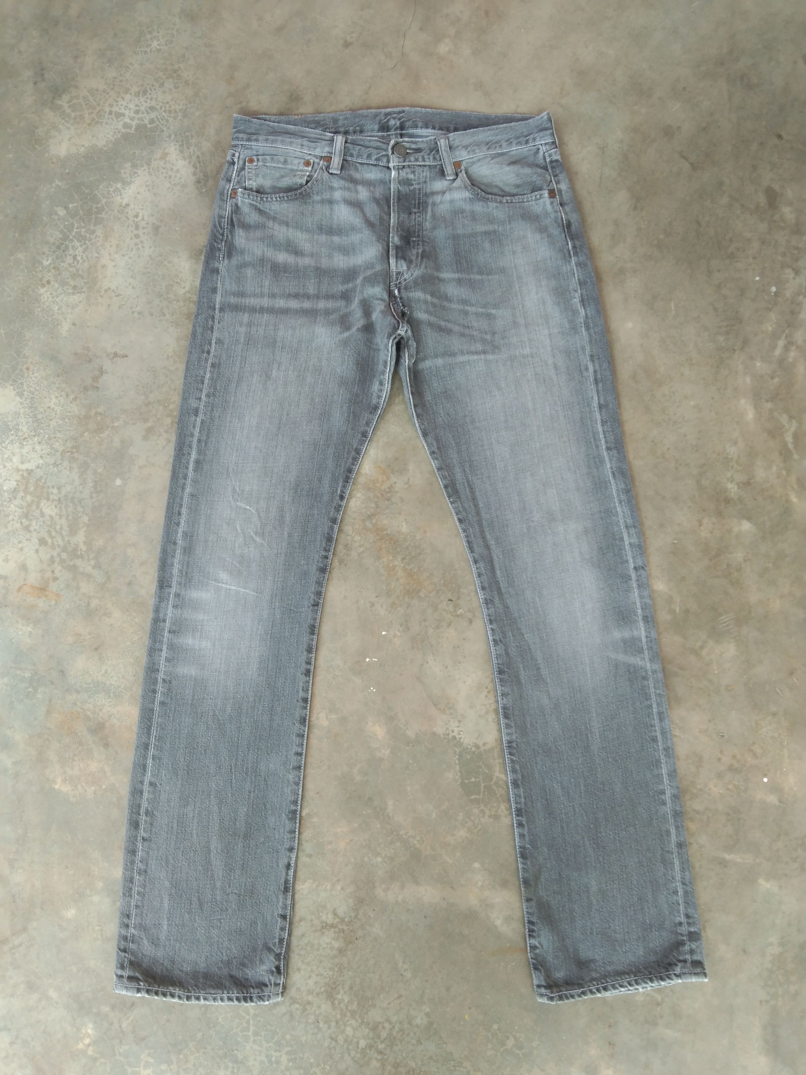 Vintage Levi's 501 Grey Jeans 32x32