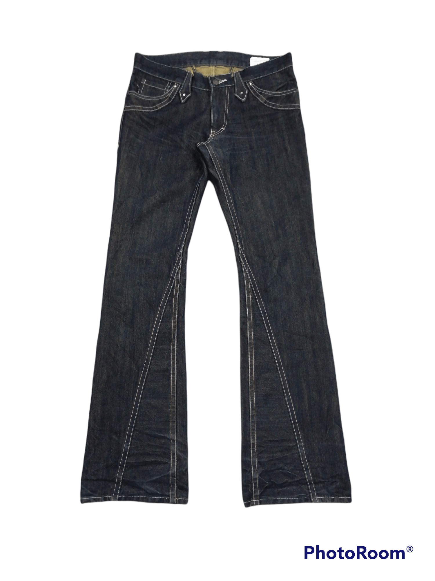 Flare🔥Bell Bottom Grafity Denim Pant Made In Japan⚡⚡⚡