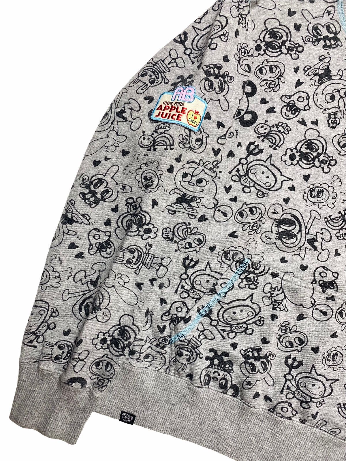 Hysteric Glamour × Japanese Brand 1990s Angel Blue - Sketch Mascot Crewneck Size US M / EU 48-50 / 2 - 4 Thumbnail