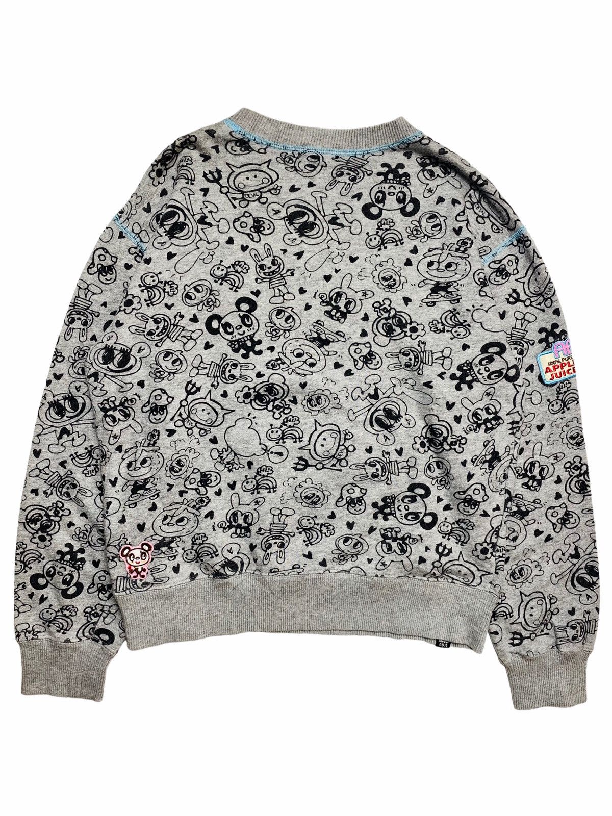 Hysteric Glamour × Japanese Brand 1990s Angel Blue - Sketch Mascot Crewneck Size US M / EU 48-50 / 2 - 2 Thumbnail
