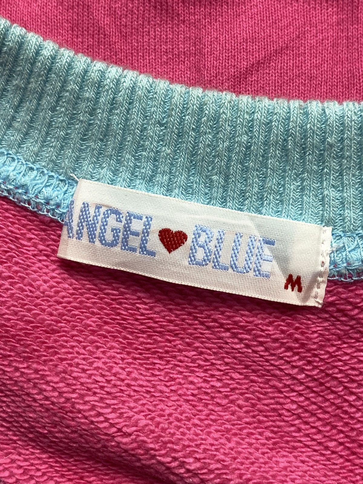 Hysteric Glamour 2000s Angel Blue - Happy Big Smile Crewneck Size US M / EU 48-50 / 2 - 5 Thumbnail