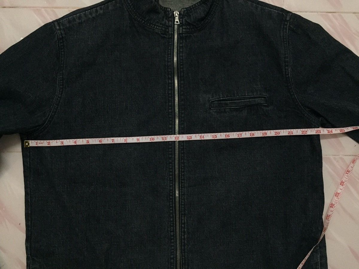 A.P.C. Apc Denim Zipper Jacket 2001 Size US L / EU 52-54 / 3 - 7 Thumbnail