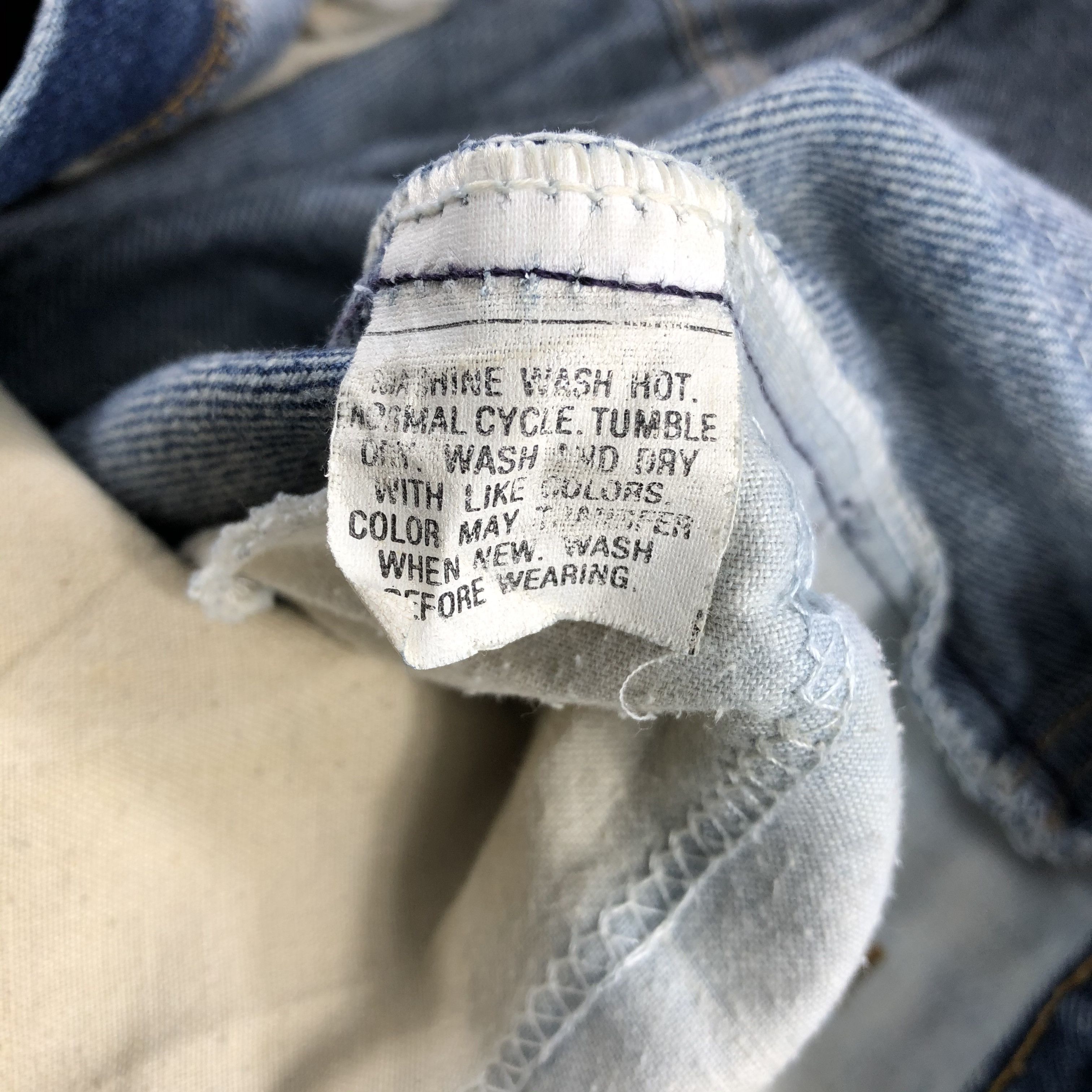 Levi's × Vintage Vintage 80s Levis 505 Orange Tab Jeans-J2227 Size US 32 / EU 48 - 9 Thumbnail